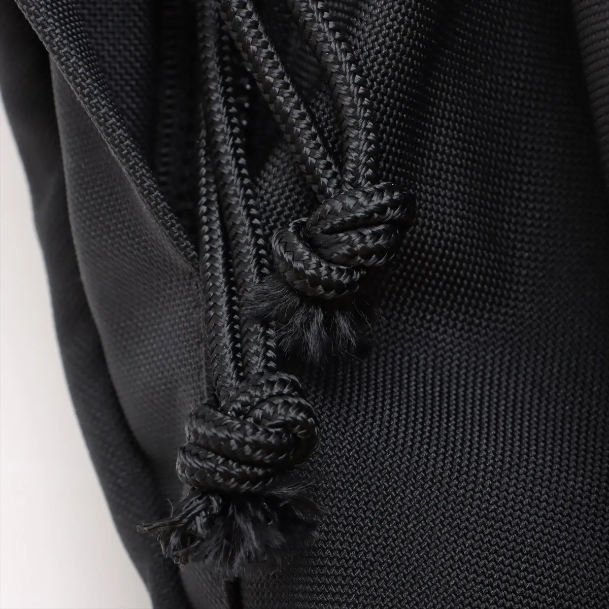 Oversized Nylon Backpack/Rucksack, Black 656061 — view 12