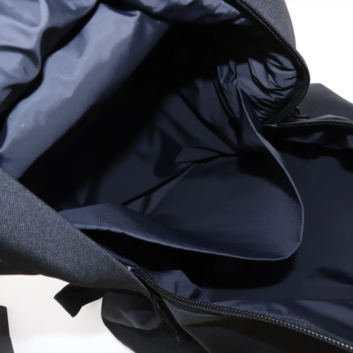Oversized Nylon Backpack/Rucksack, Black 656061 — view 9