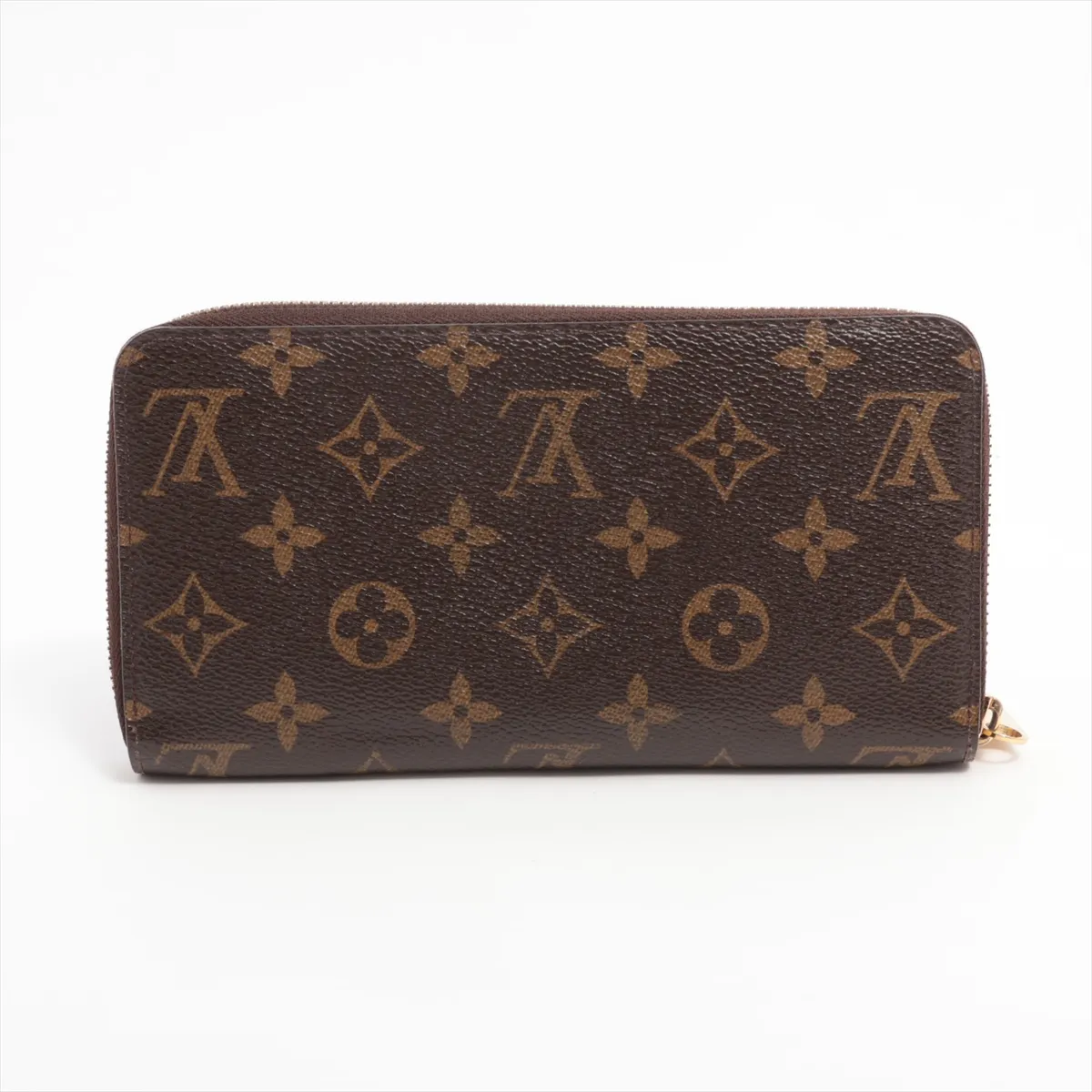 Monogram Zippy Wallet M60017 CA2122 Brown Round Zip Wallet — view 2