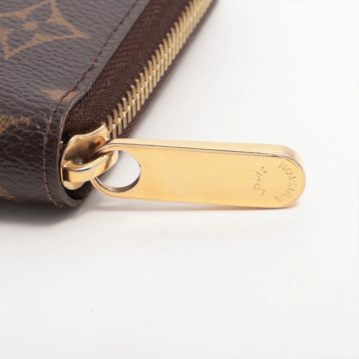 Monogram Zippy Wallet M60017 CA2122 Brown Round Zip Wallet — view 11