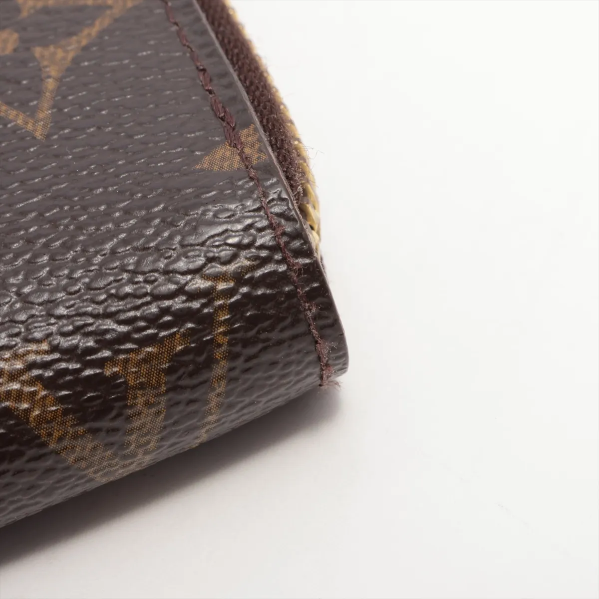 Monogram Zippy Wallet M60017 CA2122 Brown Round Zip Wallet — view 13