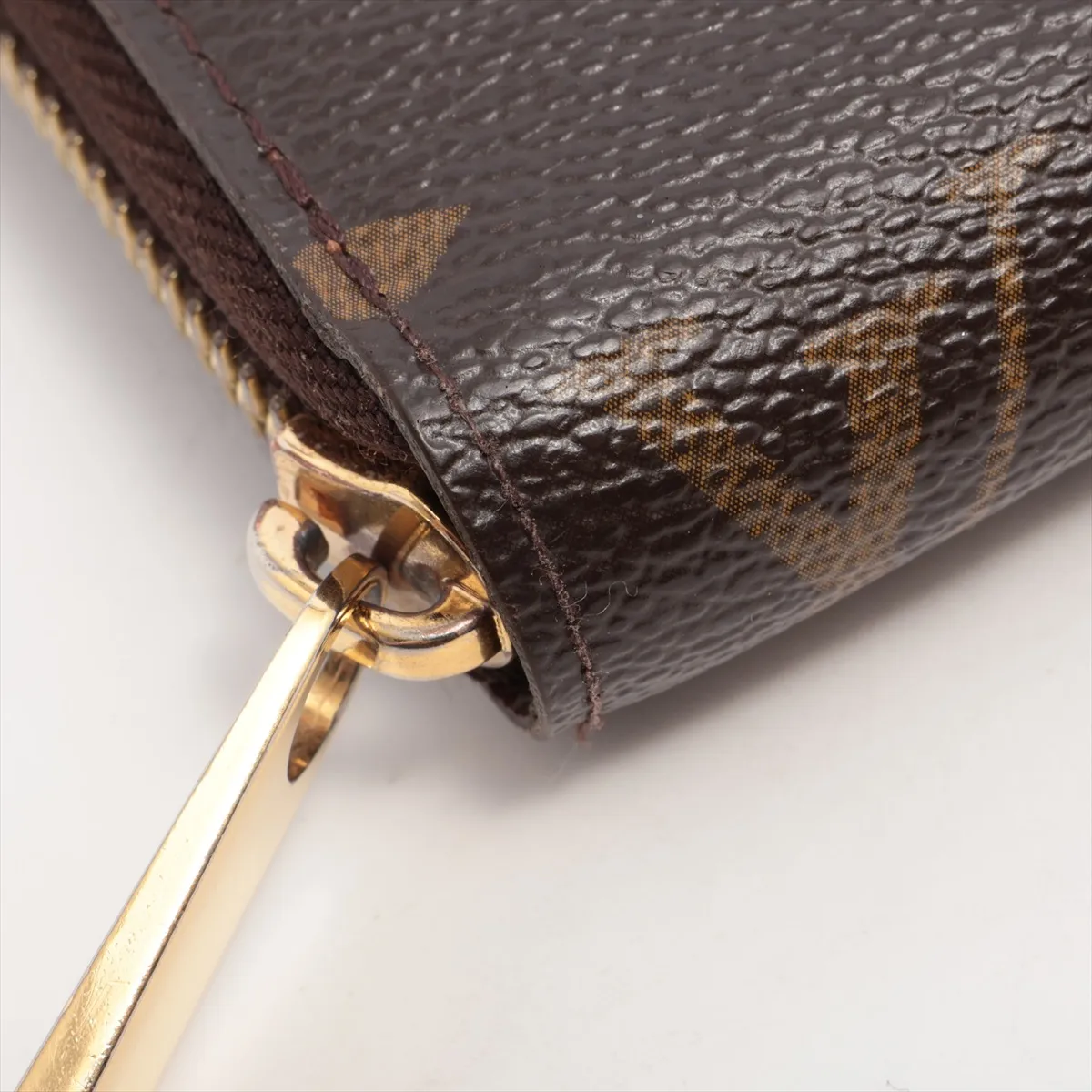 Monogram Zippy Wallet M60017 CA2122 Brown Round Zip Wallet — view 14
