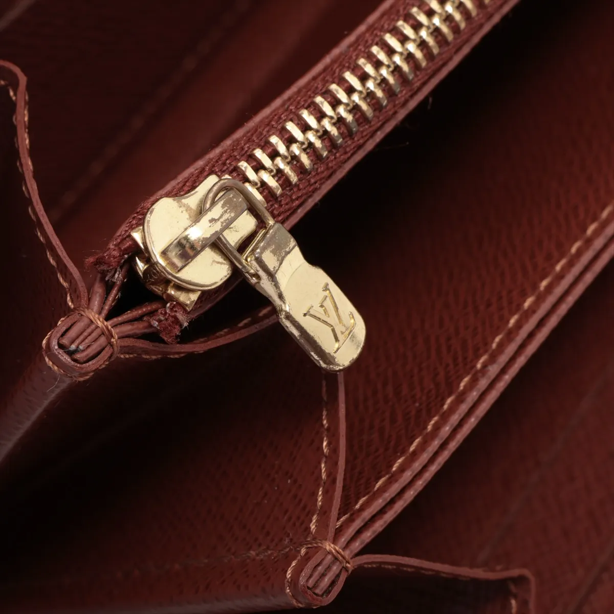 Monogram Zippy Wallet M60017 CA2122 Brown Round Zip Wallet — view 10
