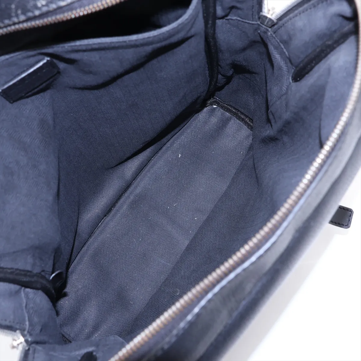 Military Leather Backpack/Rucksack, Black — view 7