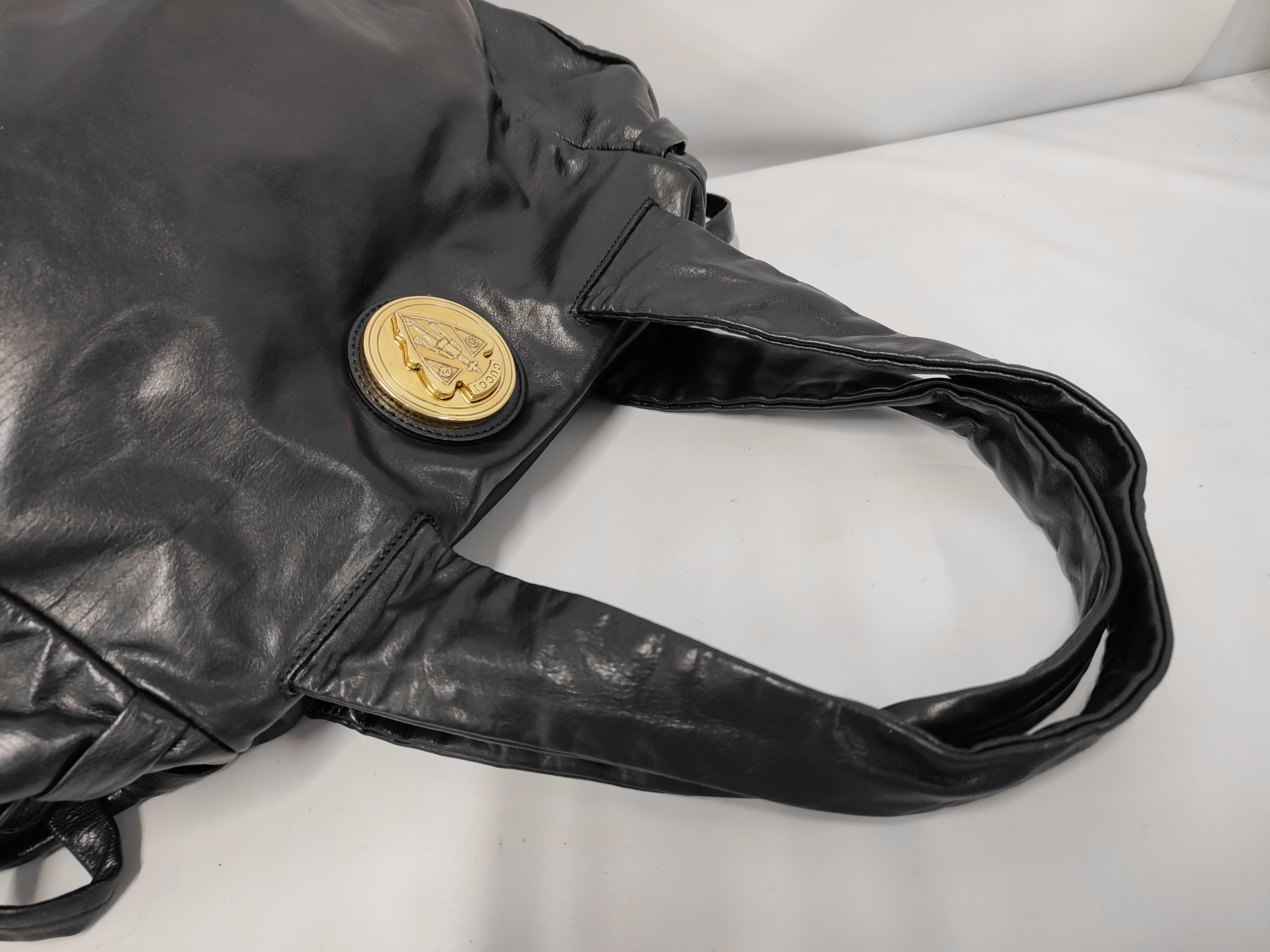 Hysteria GG Handbag One Shoulder Black 211843 Bag — view 5