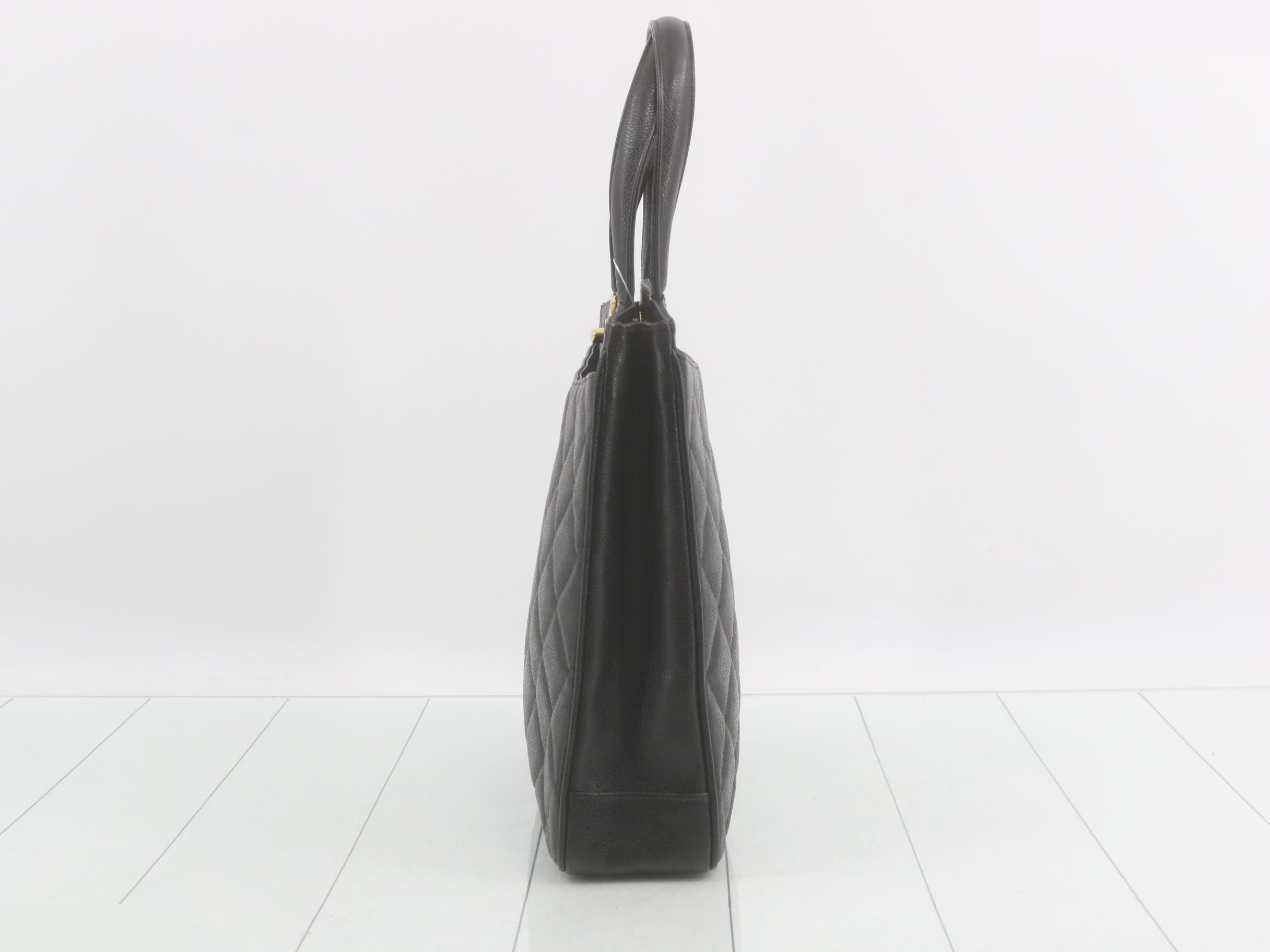 Matelassé Caviar Handbag — view 3