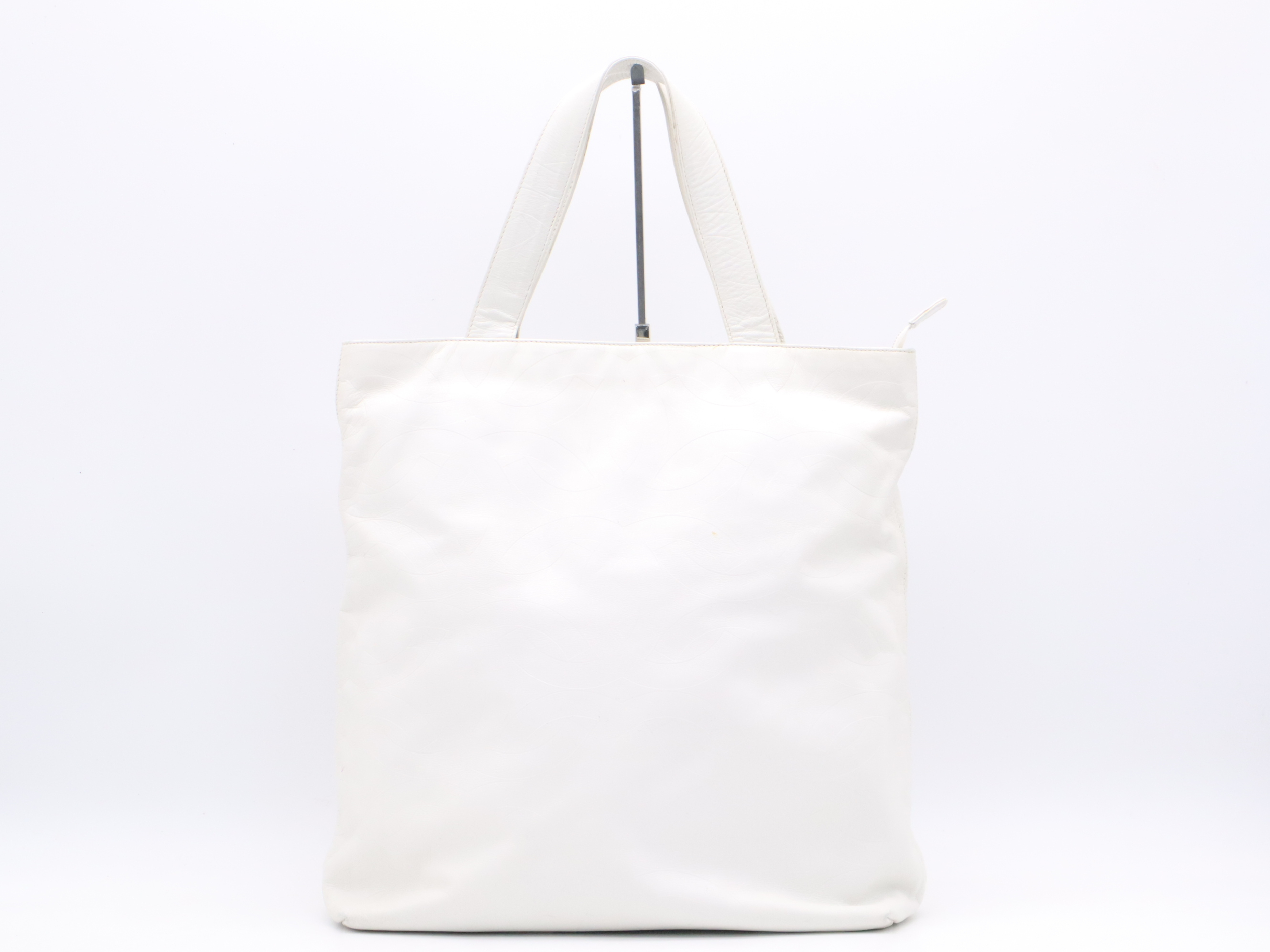 Leather All-Over Logo Tote Bag Seal 5974668 Tote Bag