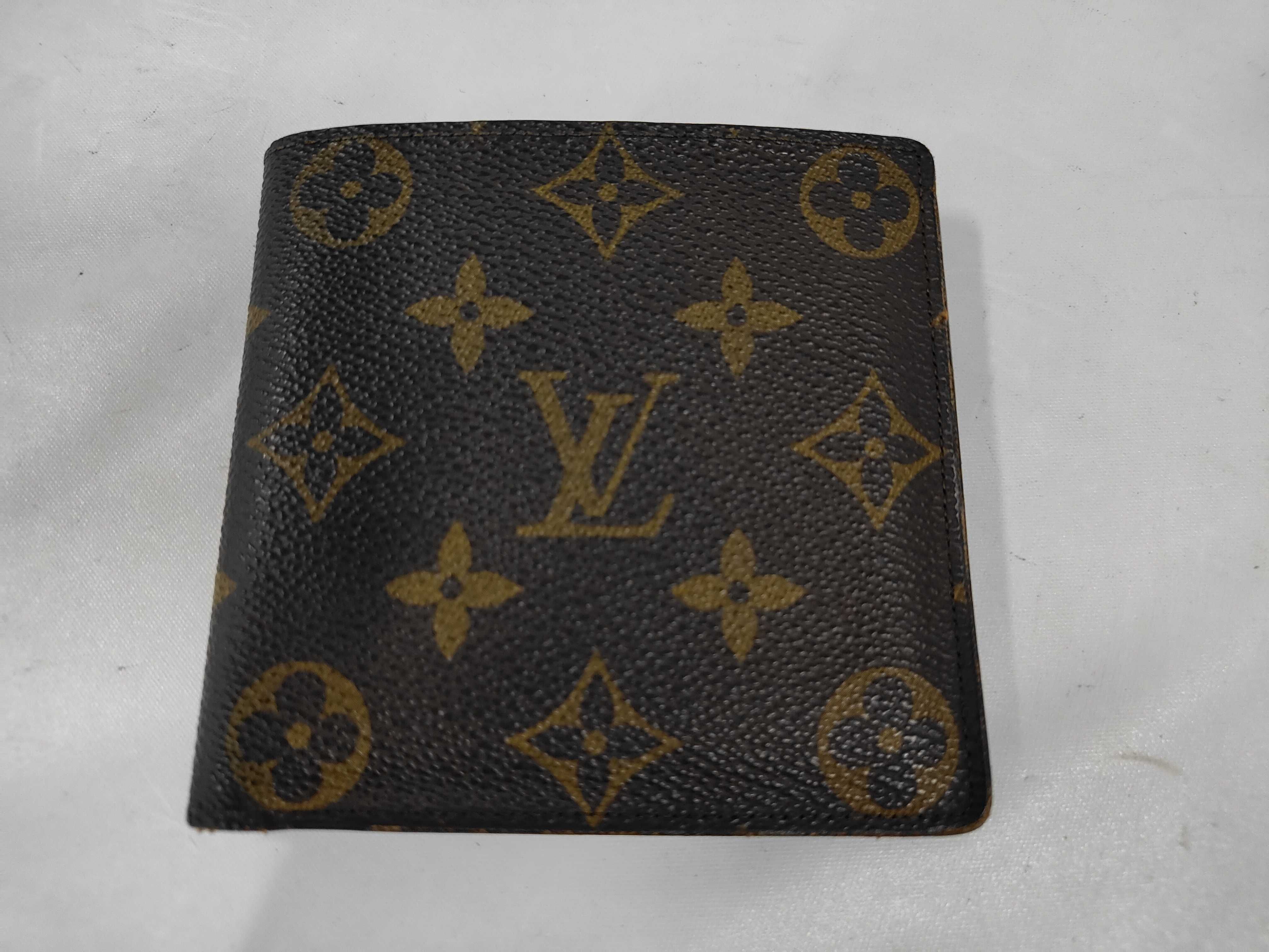 Monogram Portefeuille Cartes Crédit Monnaie Wallet