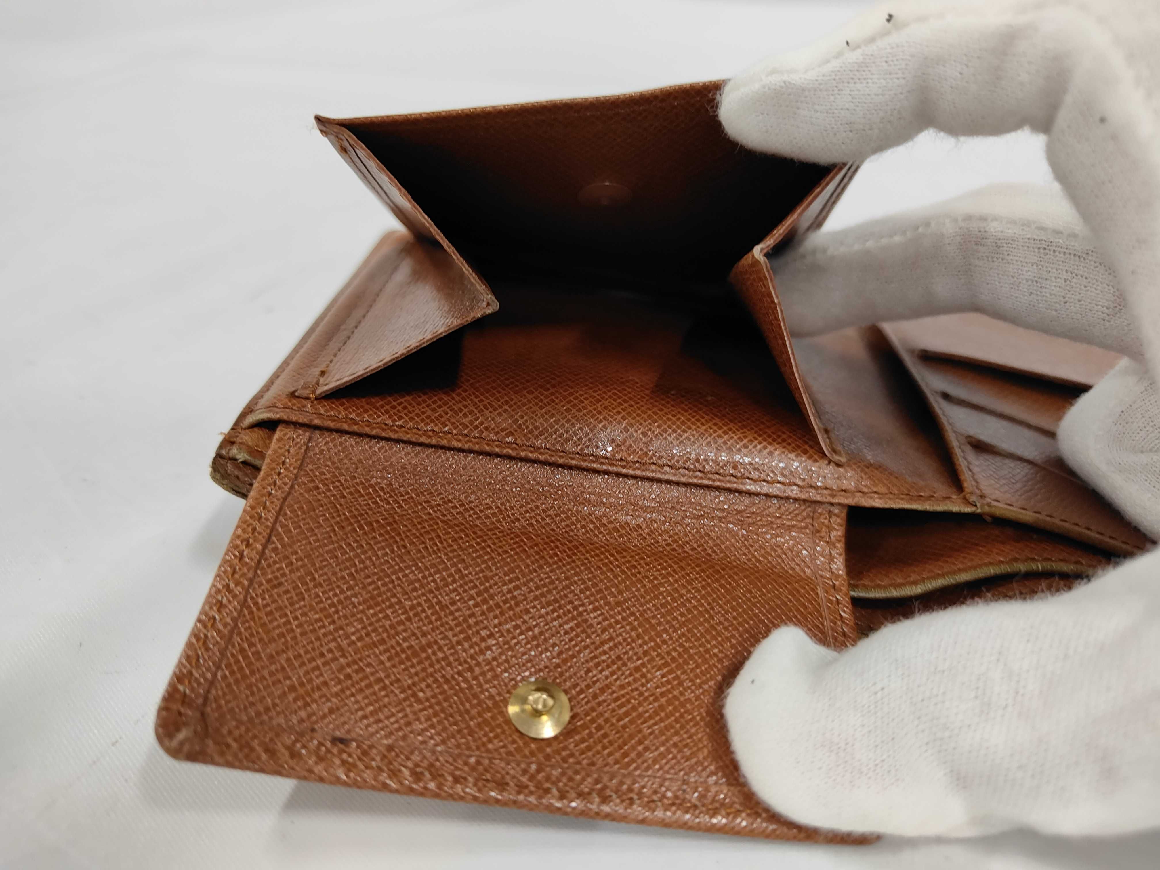 Monogram Portefeuille Cartes Crédit Monnaie Wallet — view 6