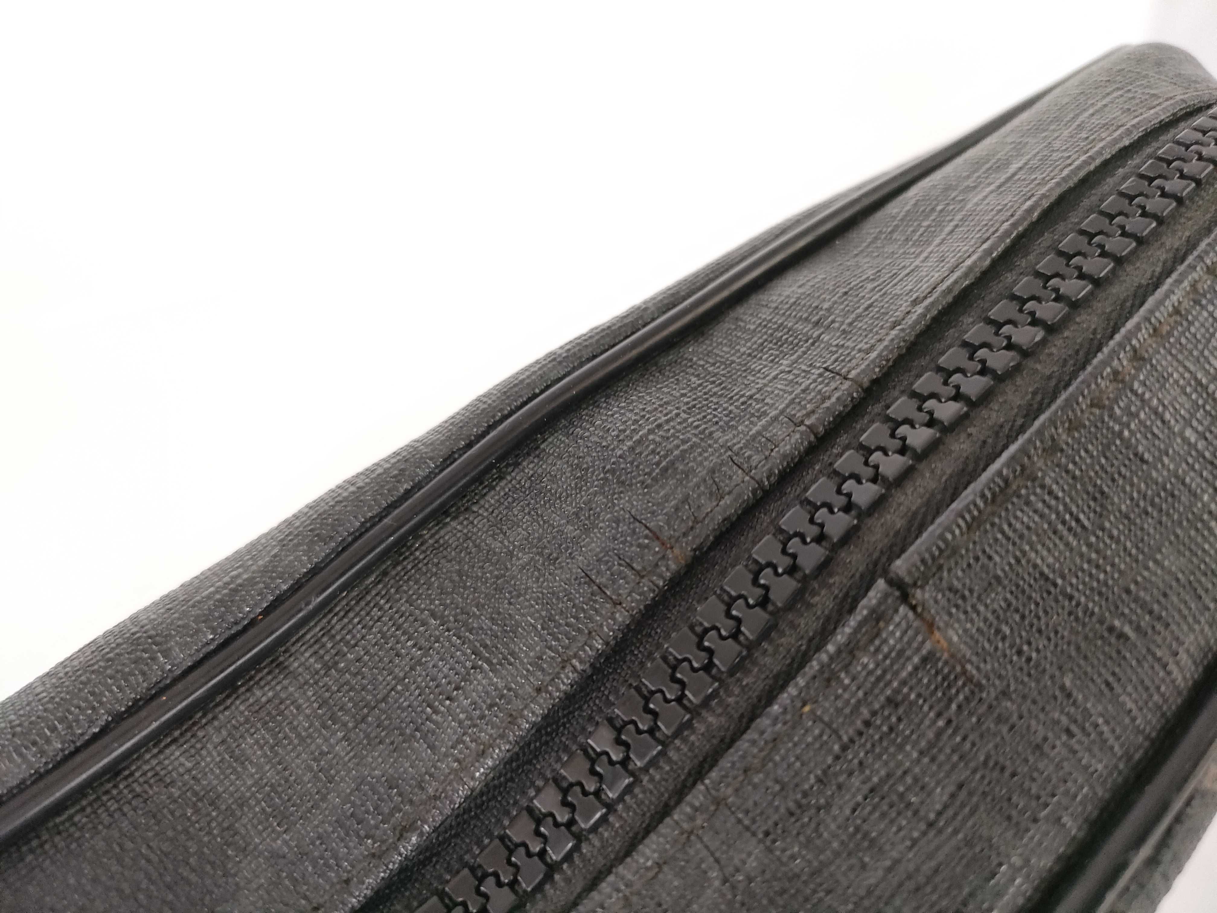 GG Supreme Shoulder Bag, Black PVC, 162907 — view 8