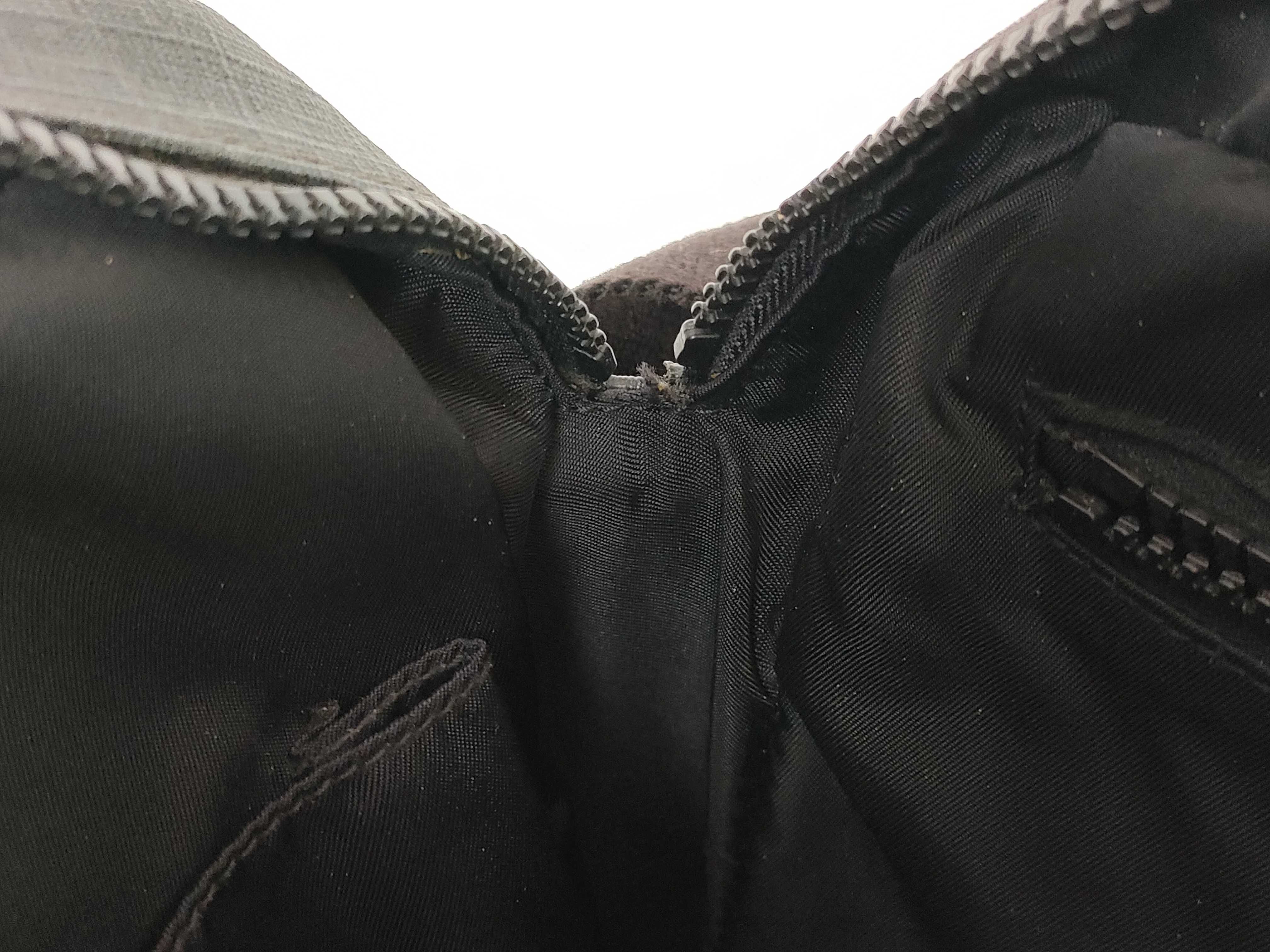 GG Supreme Shoulder Bag, Black PVC, 162907 — view 10