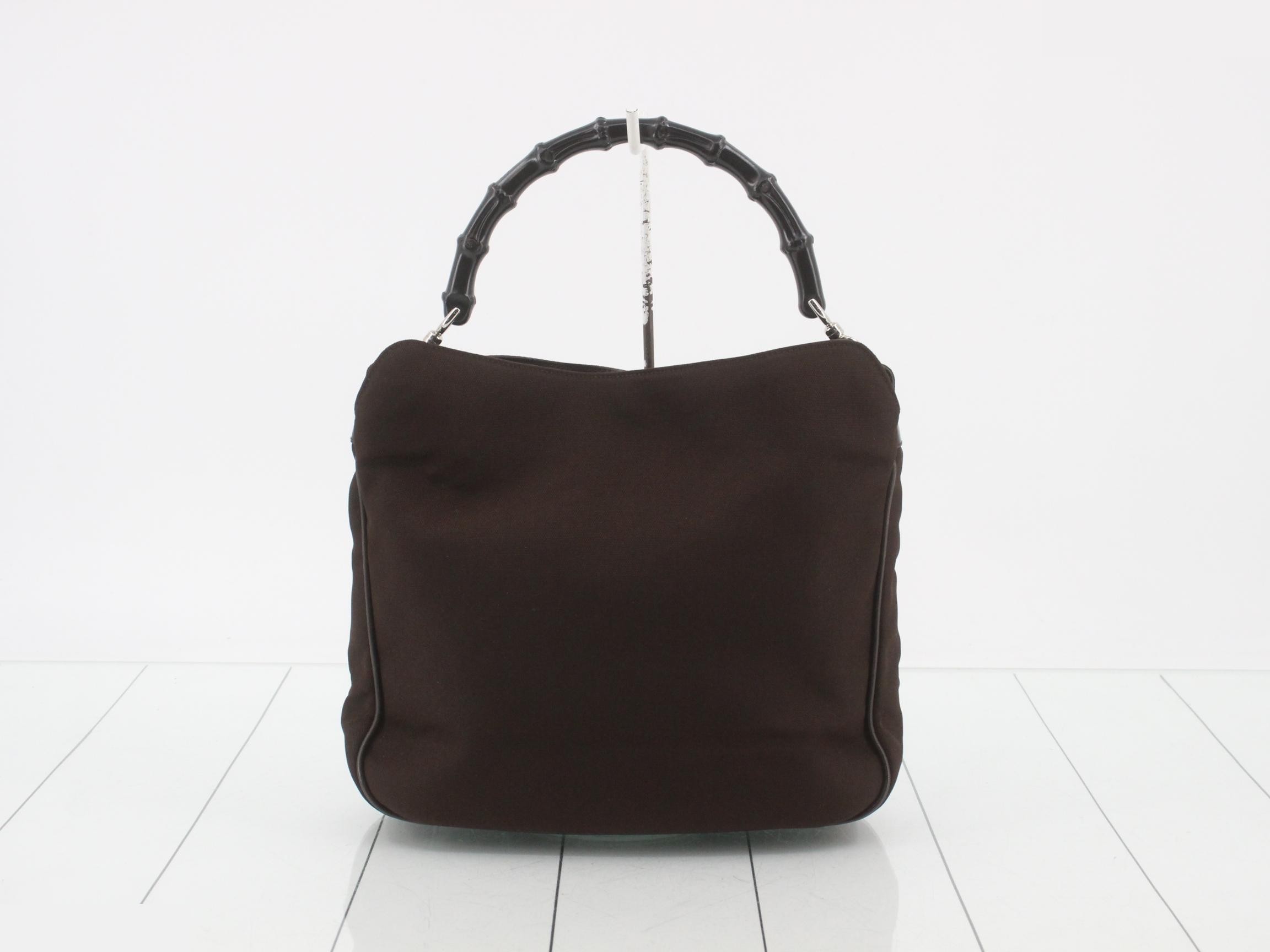Bamboo Handbag 001 1638 3754 Canvas (Preserved) — view 2