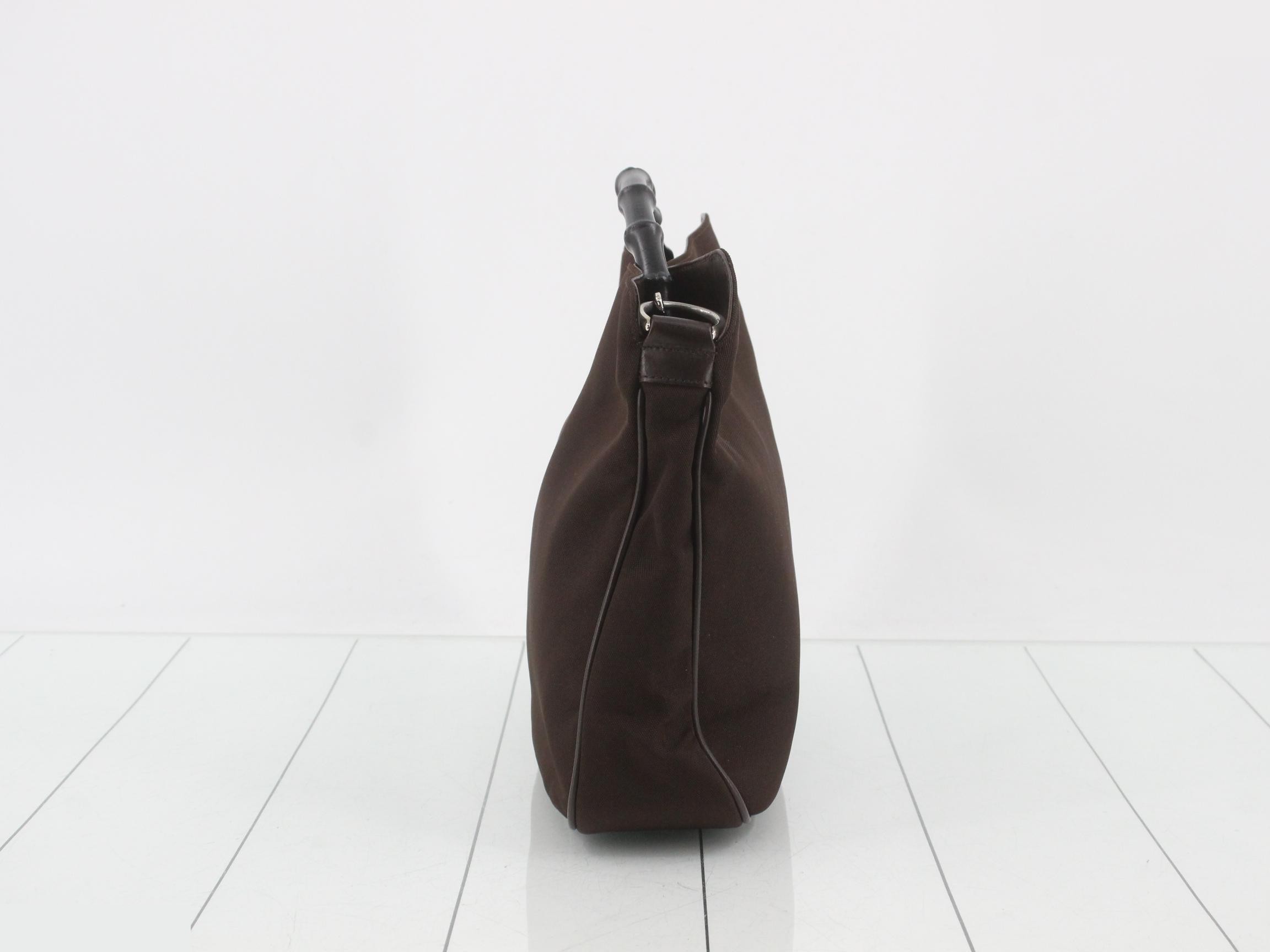 Bamboo Handbag 001 1638 3754 Canvas (Preserved) — view 3