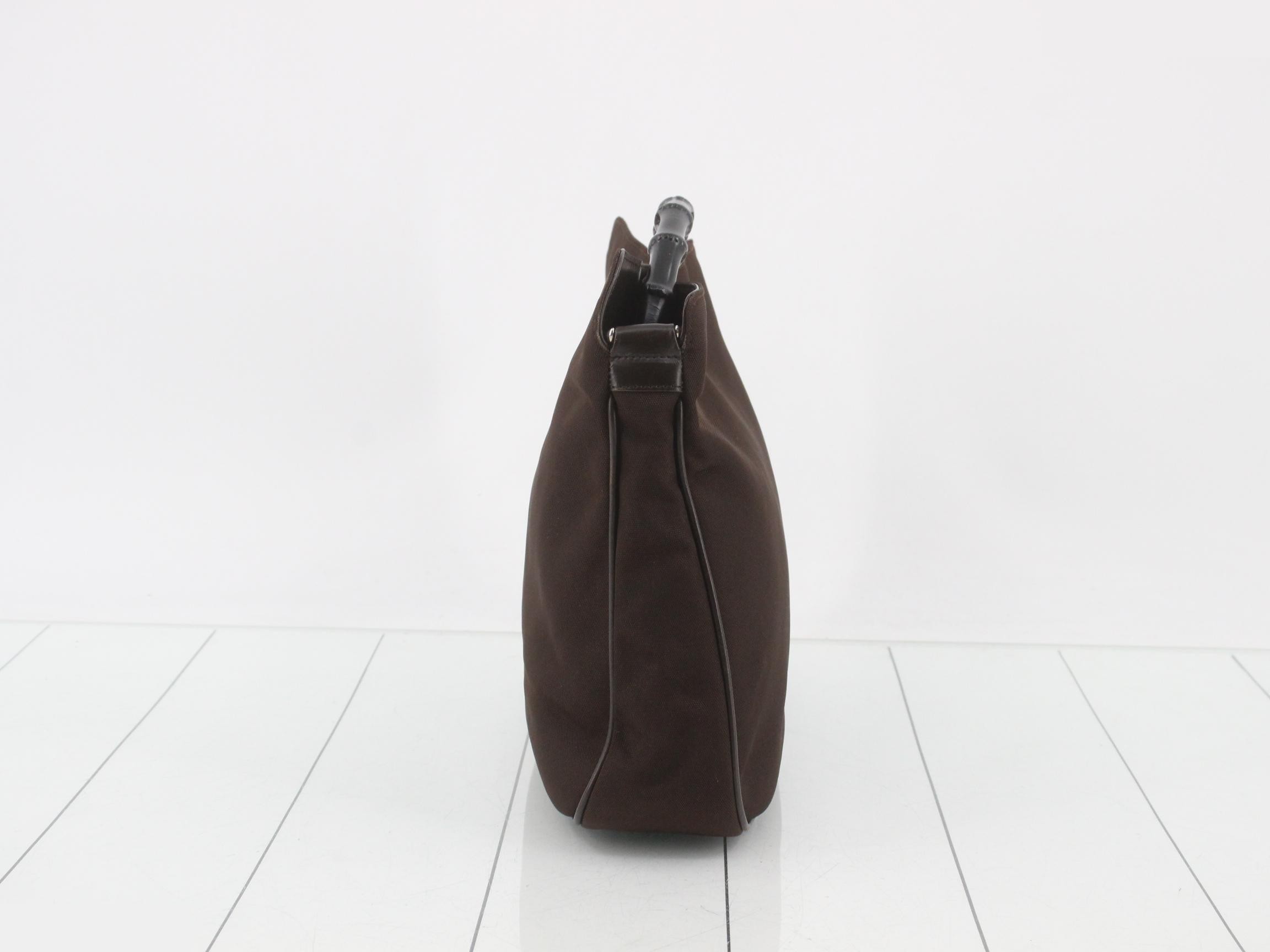 Bamboo Handbag 001 1638 3754 Canvas (Preserved) — view 4