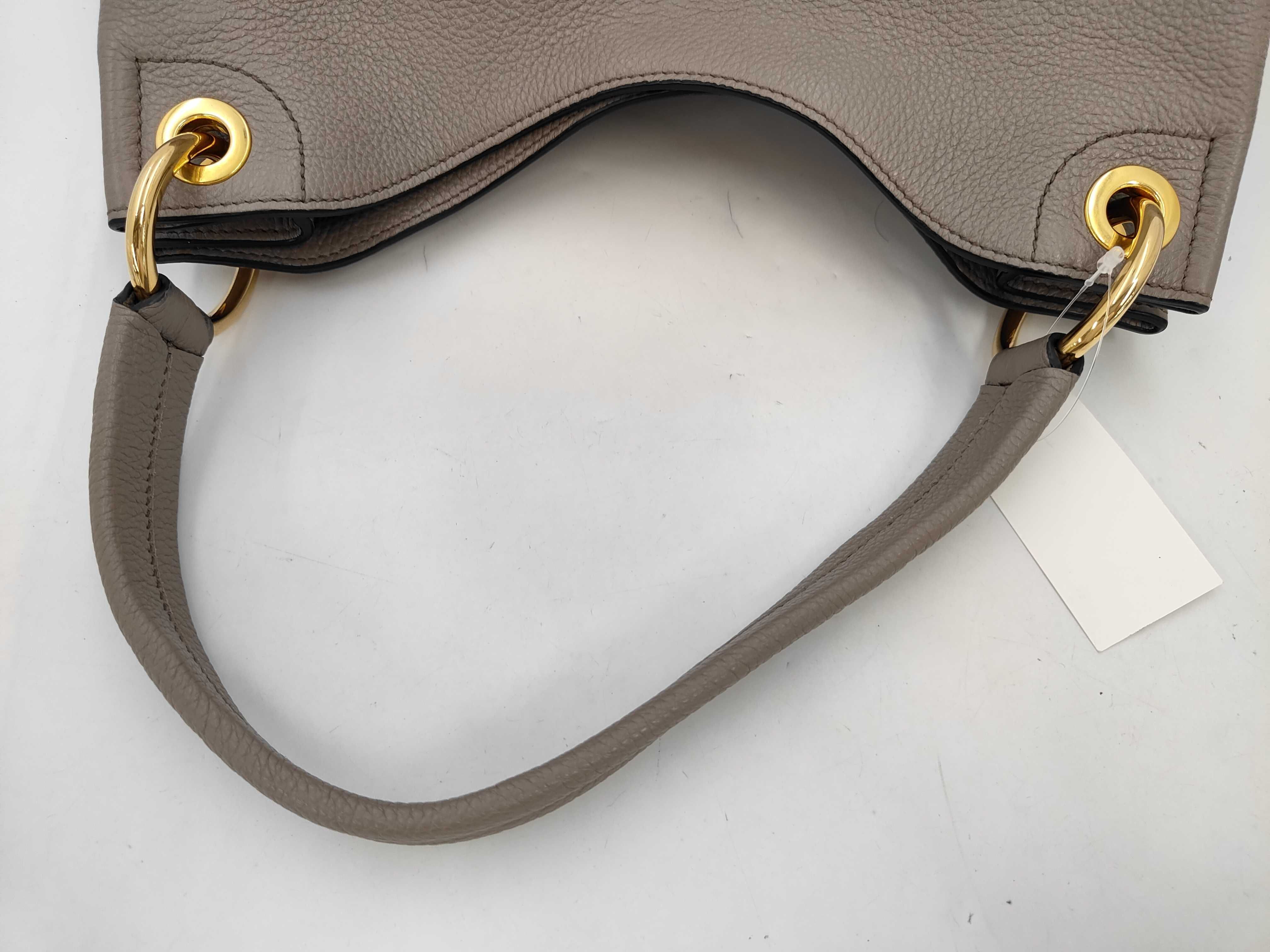 beige logo one-shoulder bag, Prada Milano handbag. — view 5