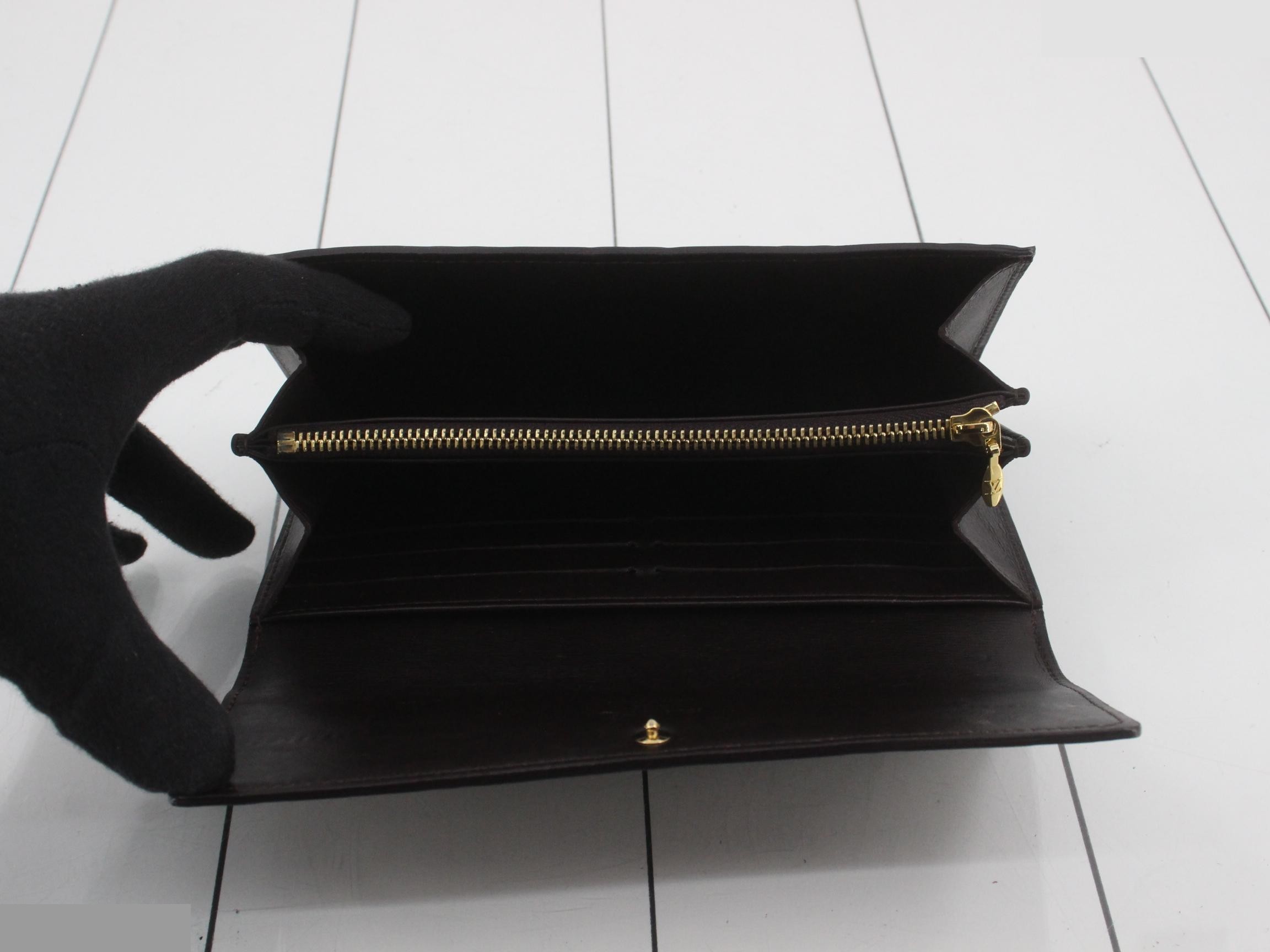 Portefeuille Sarah Rayures Zippy Wallet, Round Zipper Long Wallet — view 4