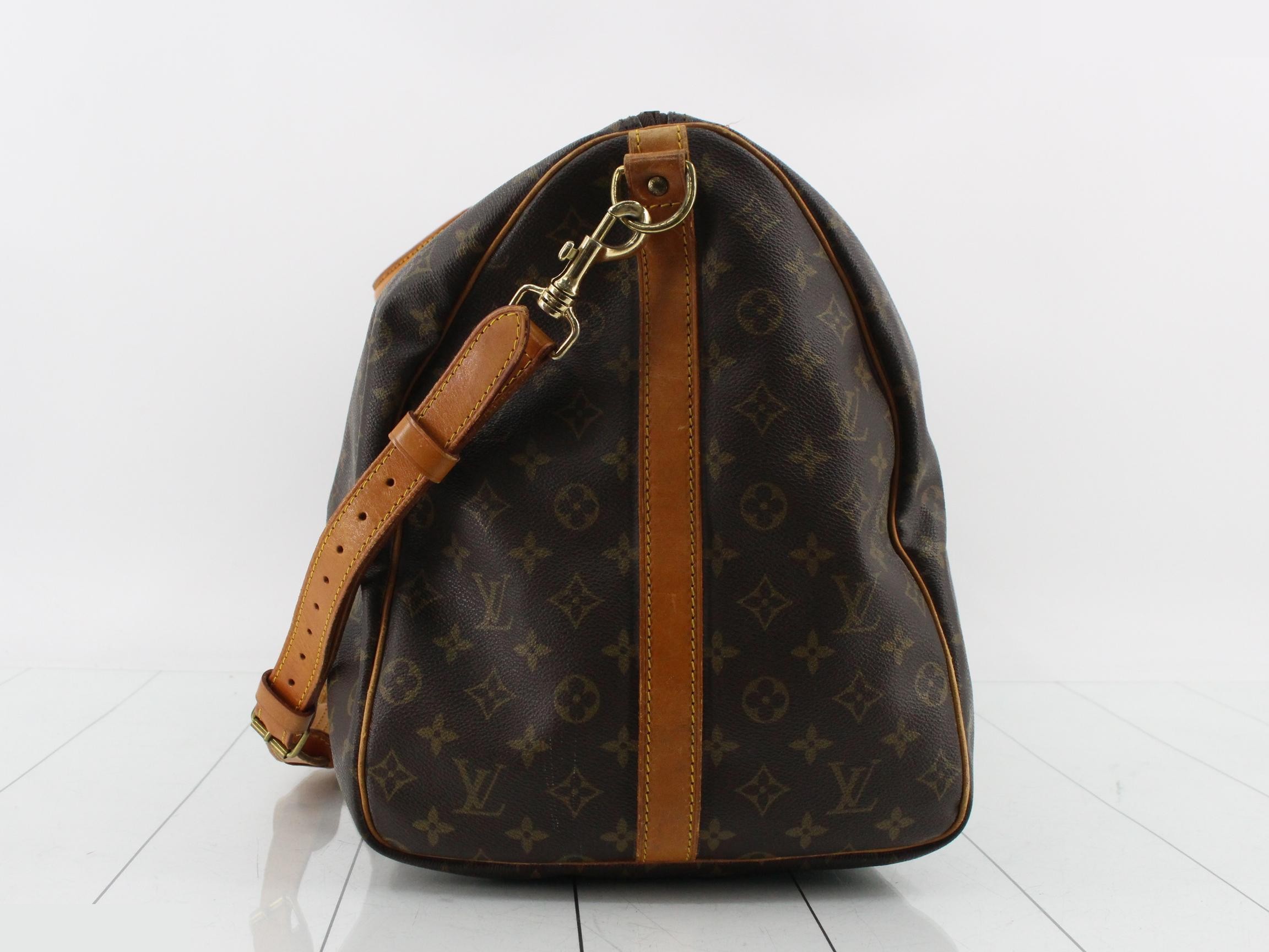 Keepall Bandoulière 60 with shoulder strap — view 3