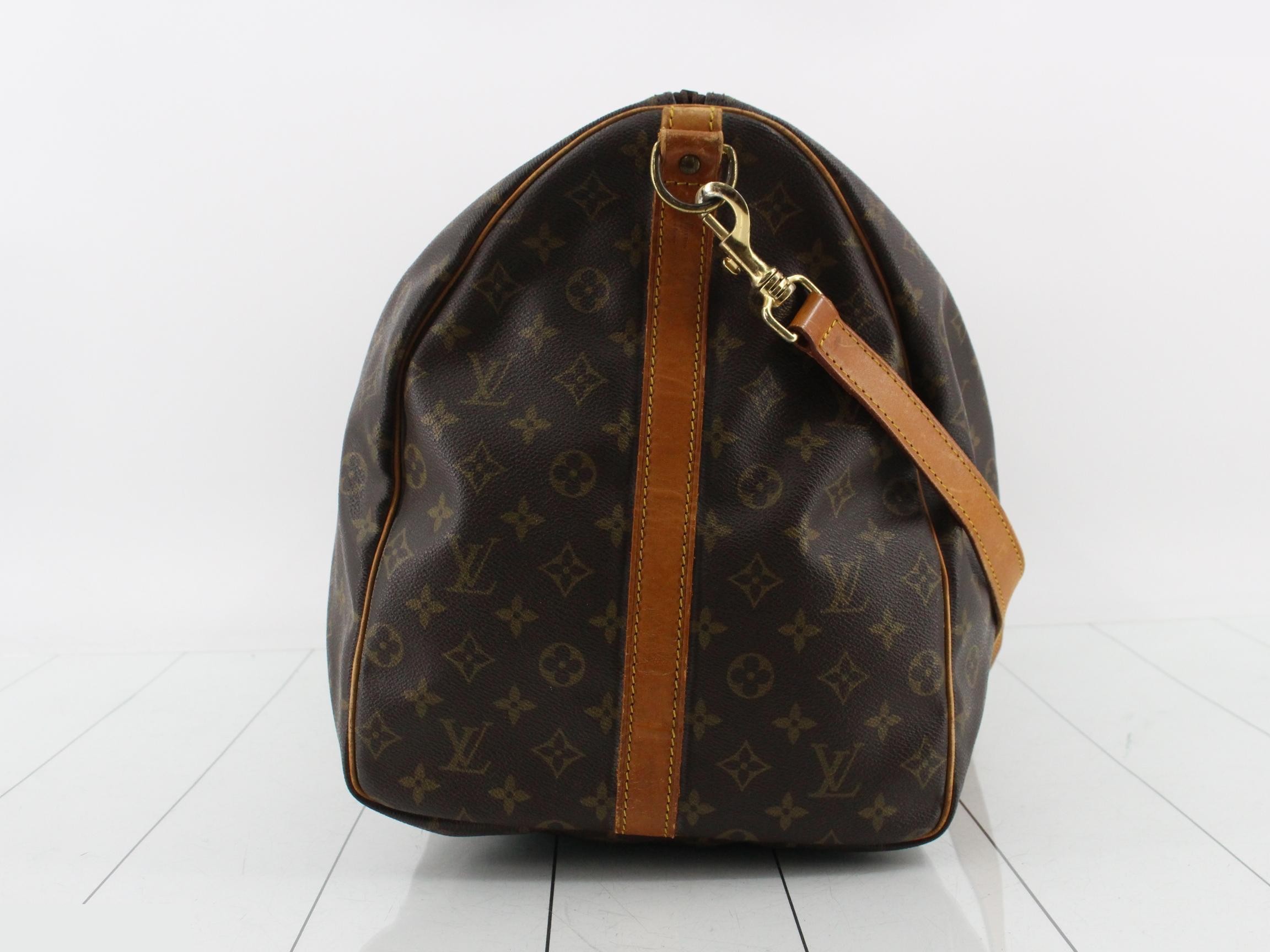 Keepall Bandoulière 60 with shoulder strap — view 4