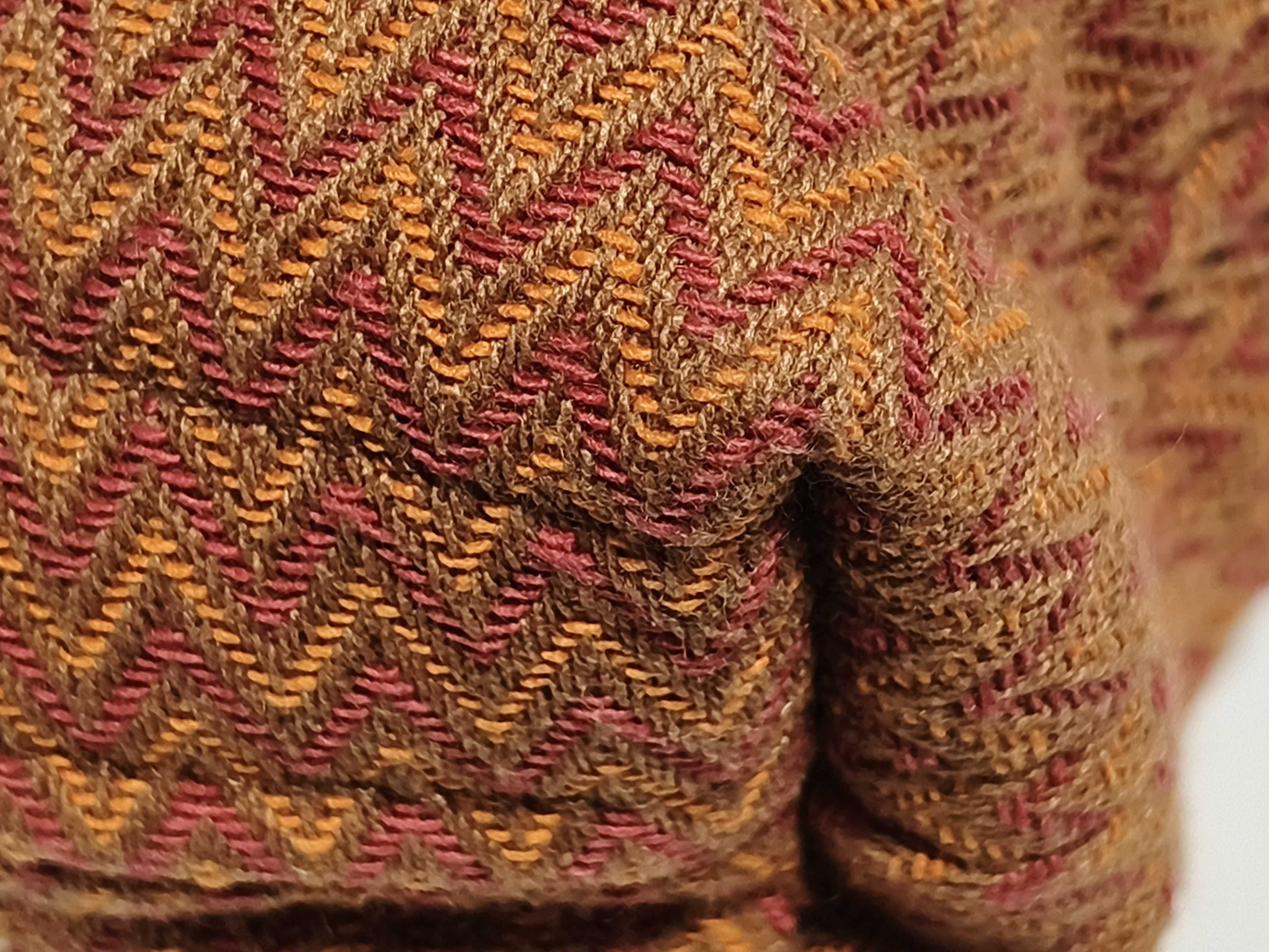 Sac des Pansage Chevron x Cotton Orange Shoulder Bag — view 6