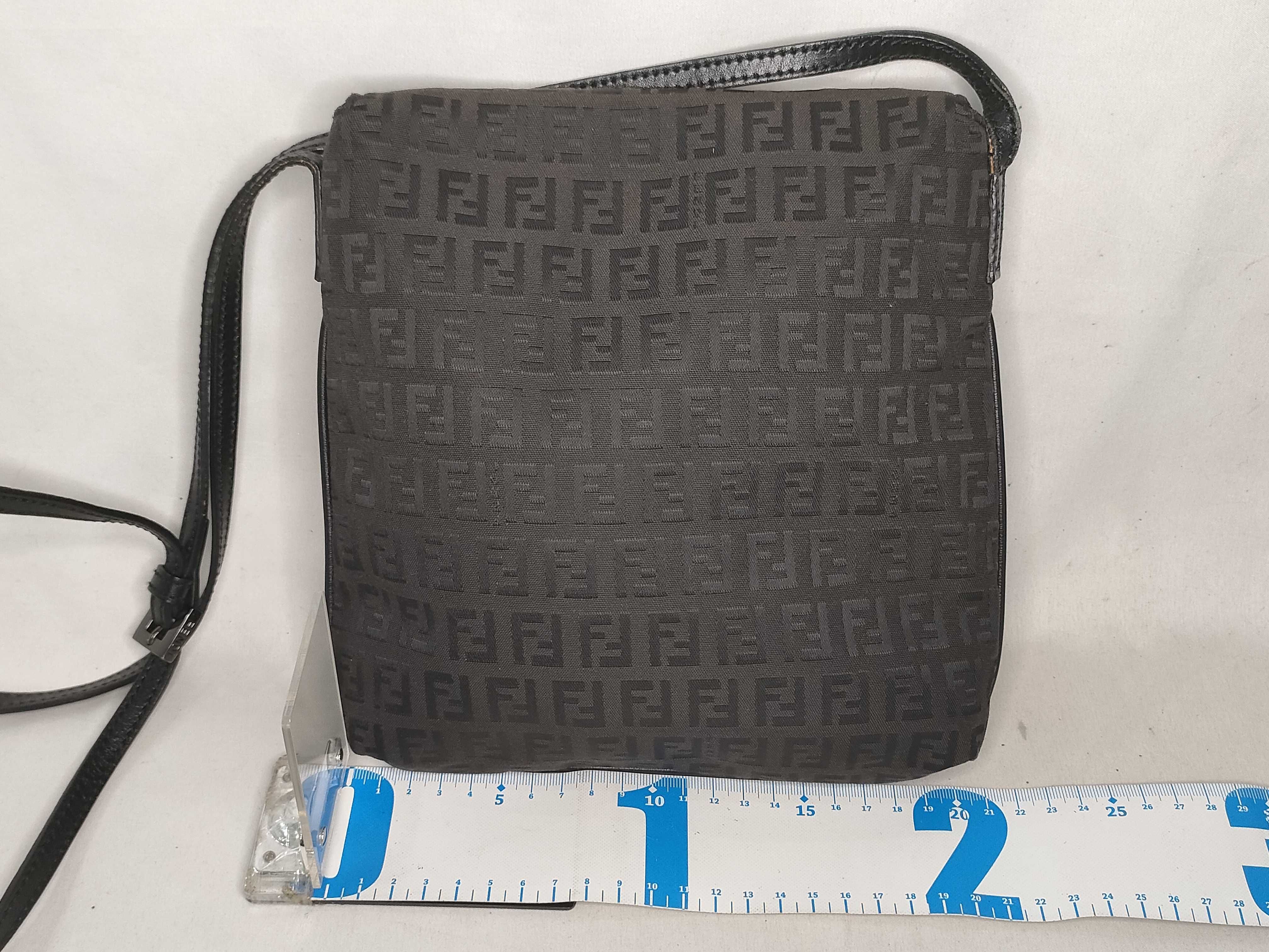 Zucchino Canvas Leather Shoulder Bag 8BT075 Shoulder Bag — view 2