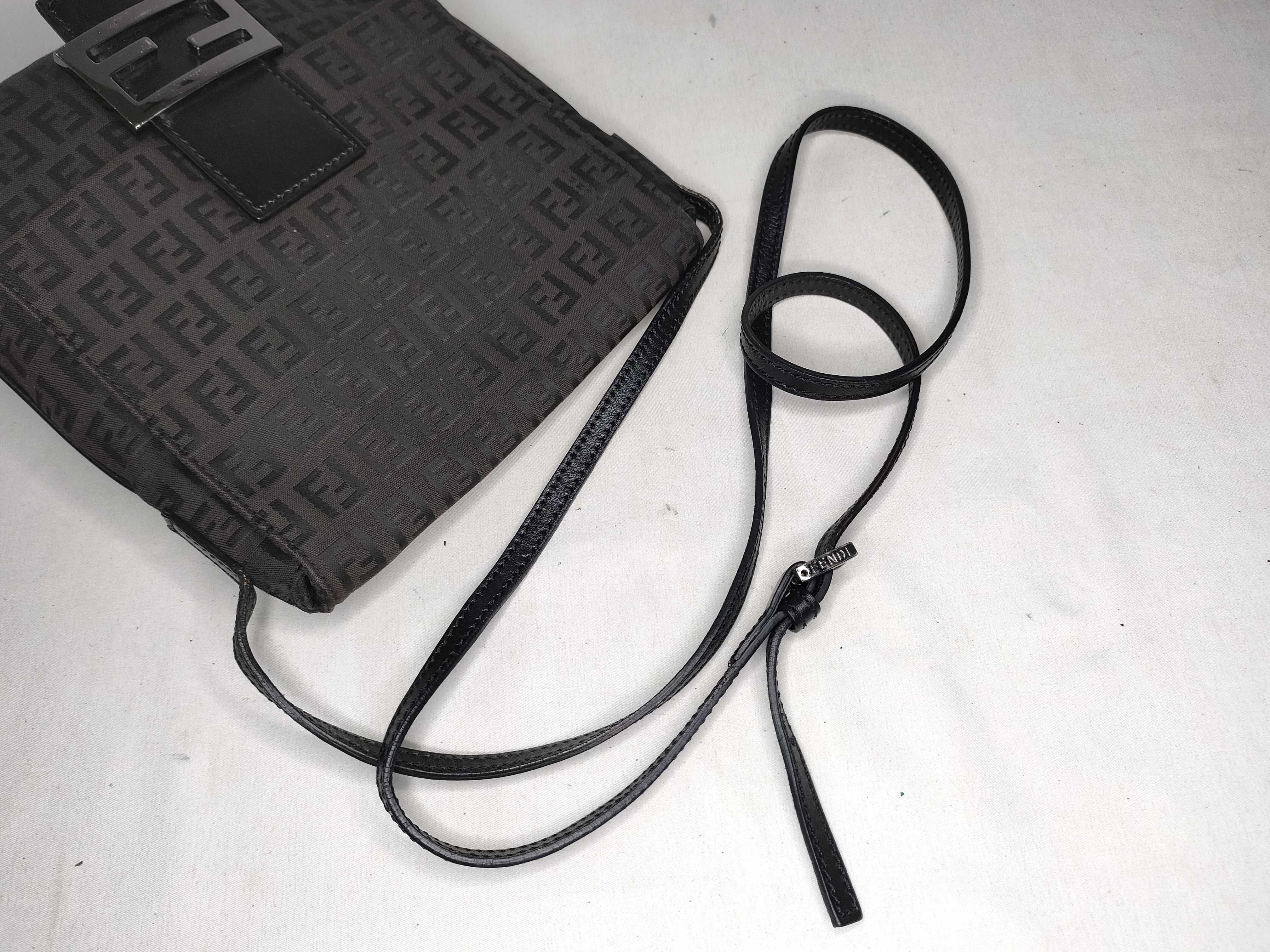 Zucchino Canvas Leather Shoulder Bag 8BT075 Shoulder Bag — view 3