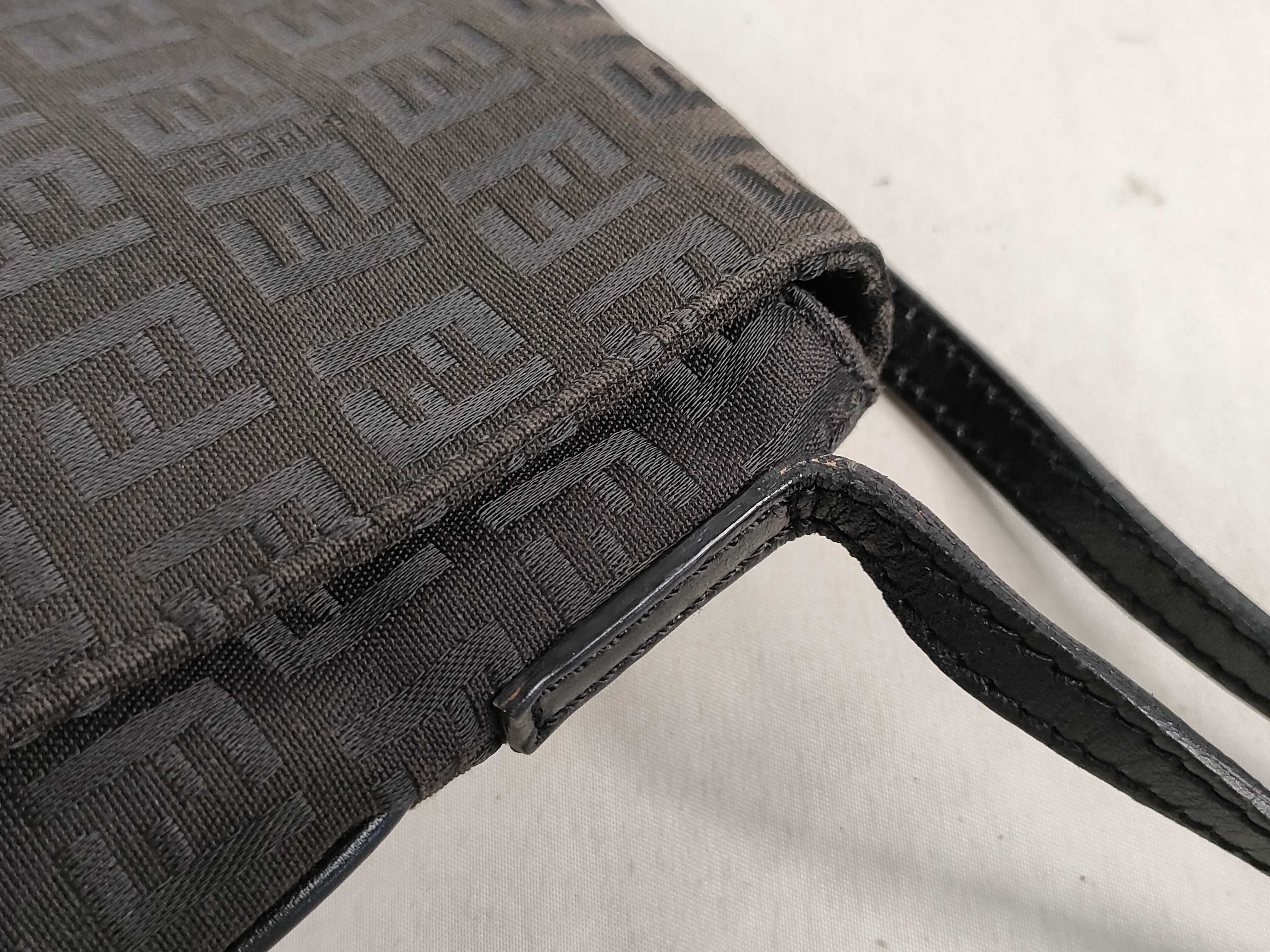 Zucchino Canvas Leather Shoulder Bag 8BT075 Shoulder Bag — view 5