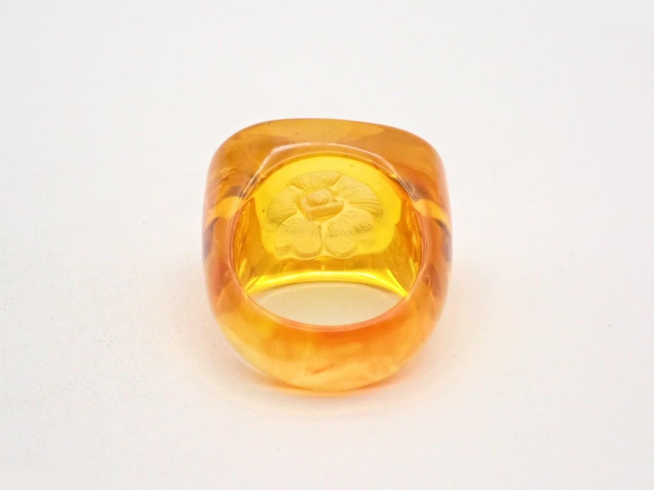 Coco Camellia Ring #13.5 — view 2