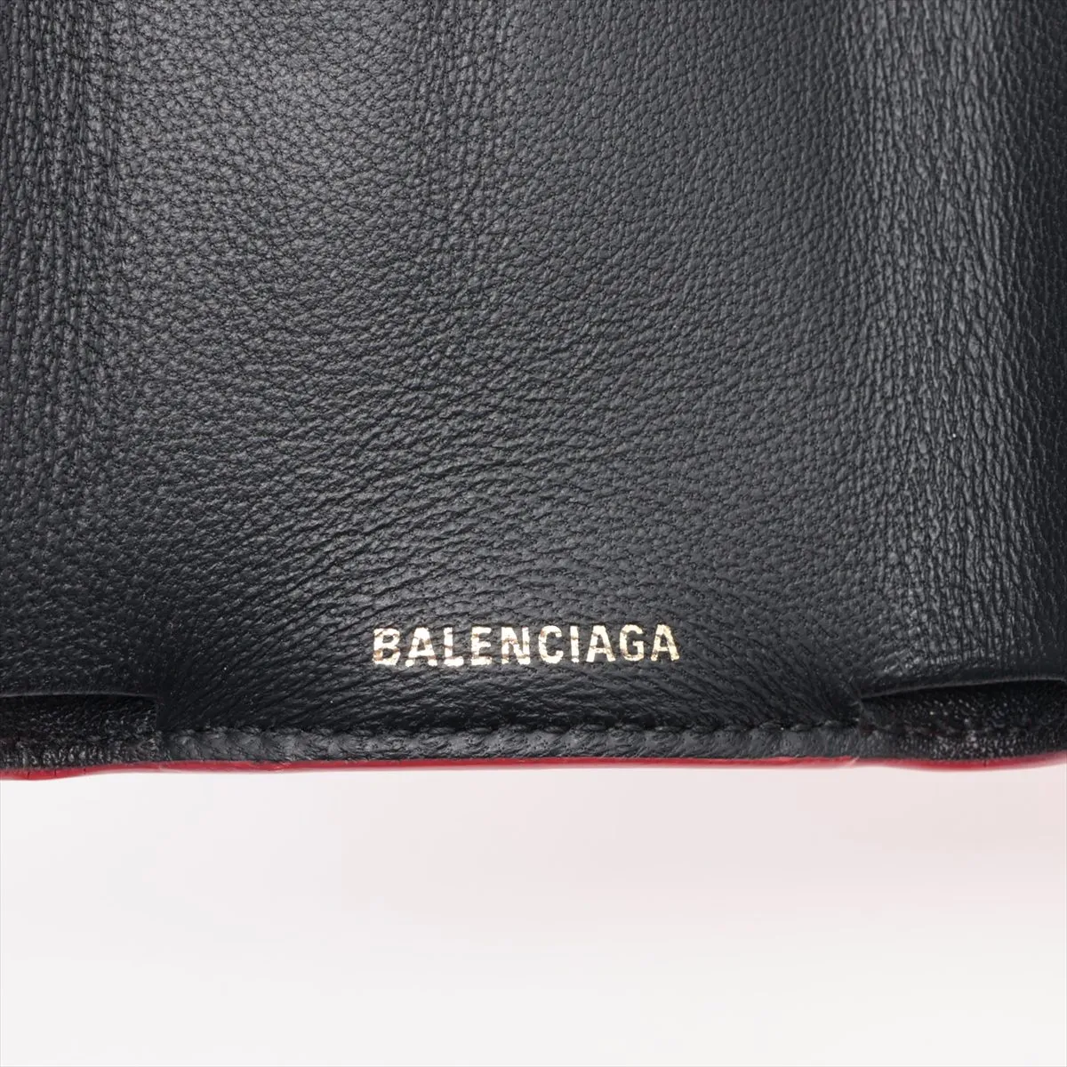 Paper Mini 558208 Patent Leather Compact Wallet Red — view 8