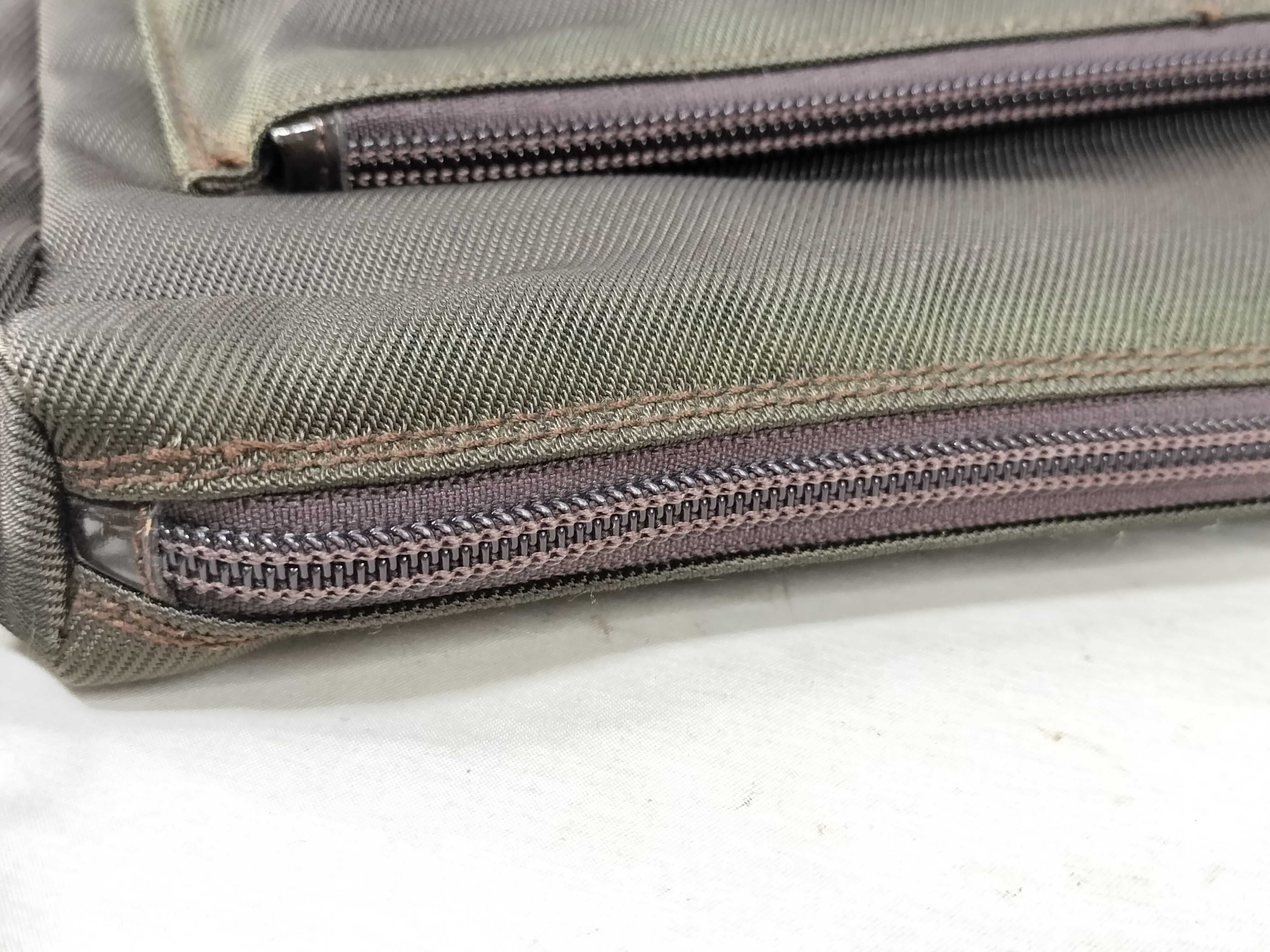 Bamboo / Bamboo Tote Bag / 000?0509?200159 / Nylon x Leather / Olive Green / S? Fitted Tote Bag Handbag — view 6