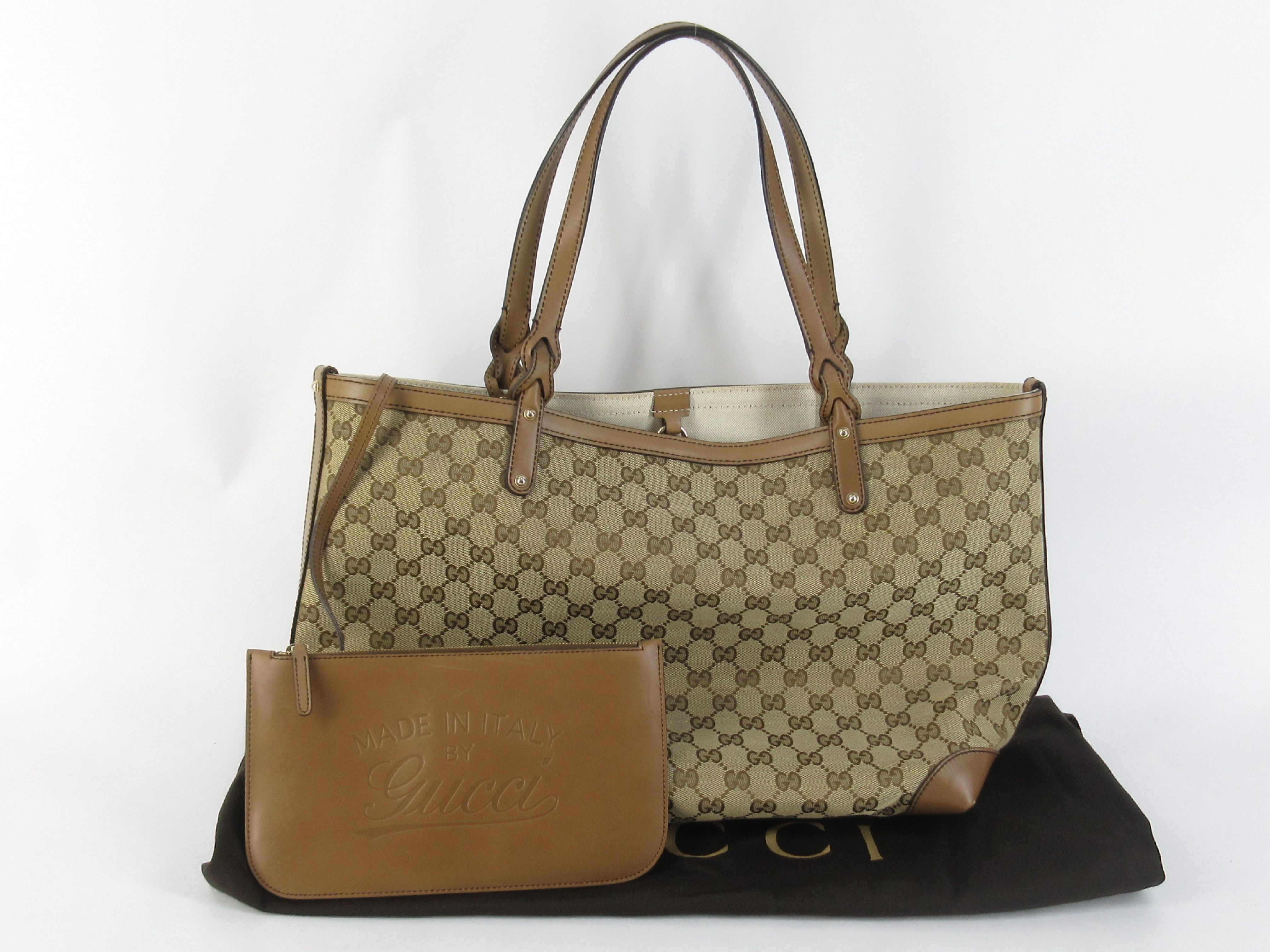 GG Canvas Tote Bag 247209 Beige Tote Bag