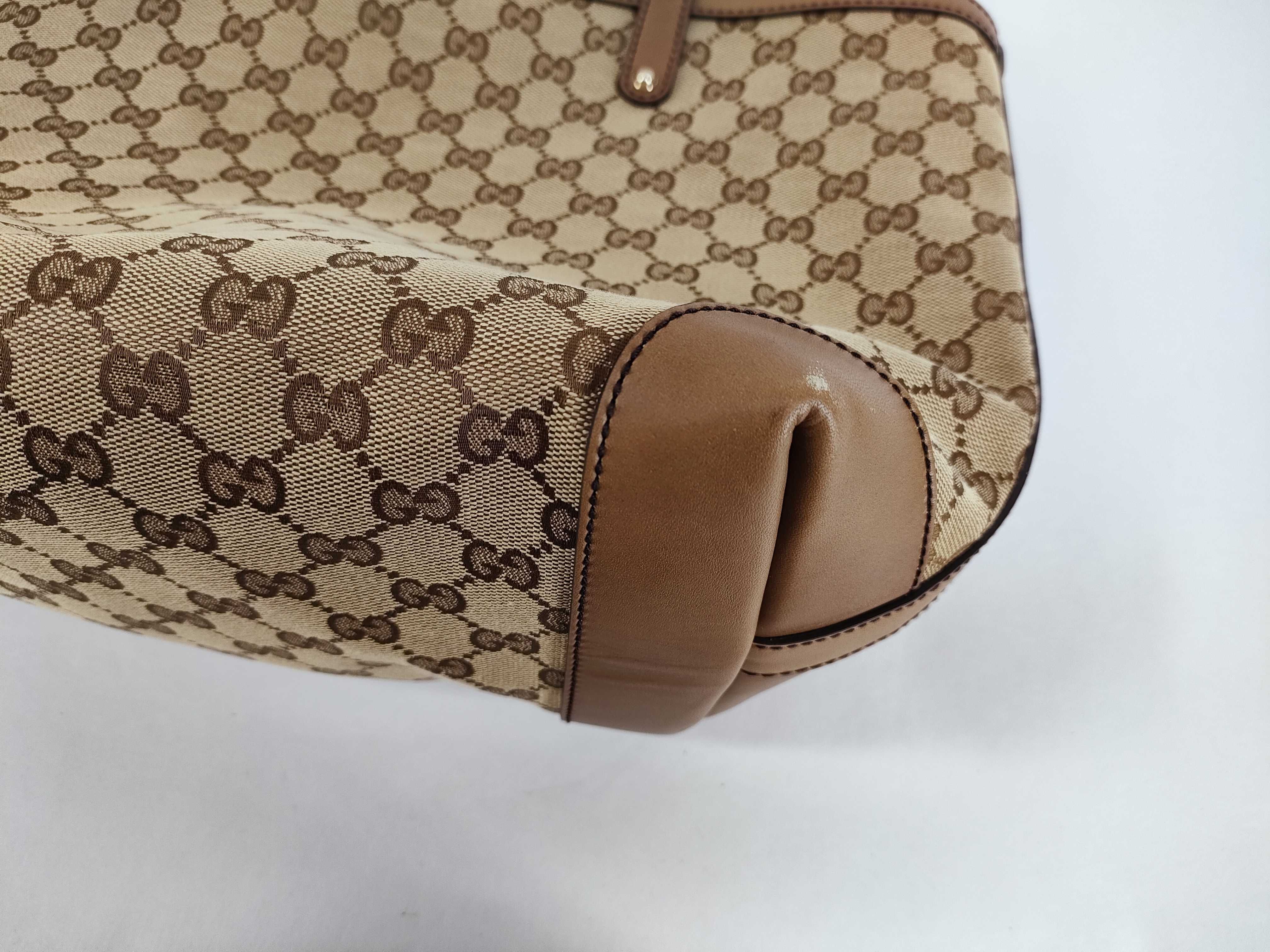 GG Canvas Tote Bag 247209 Beige Tote Bag — view 6