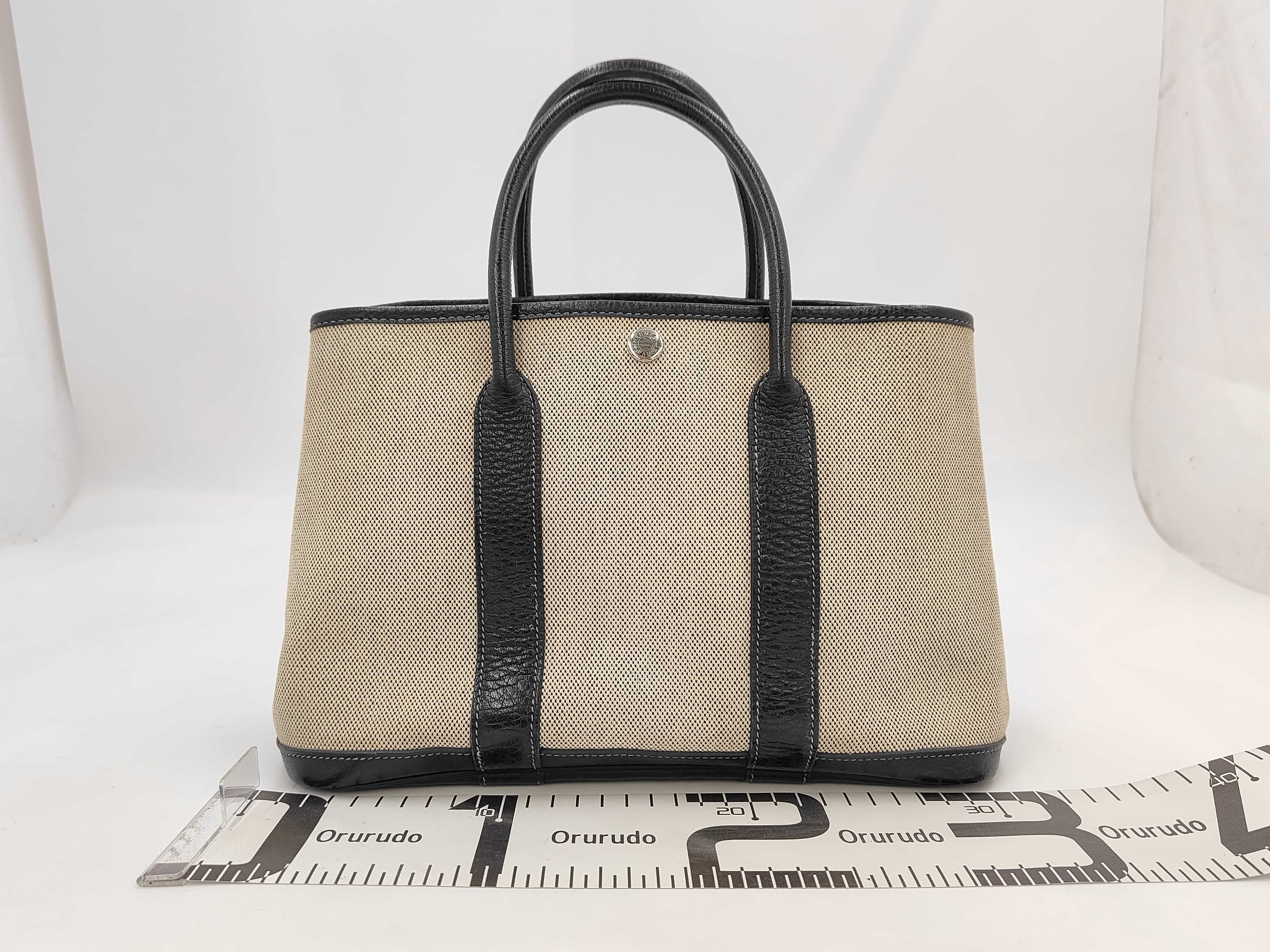 Canvas x Leather Tote Bag — view 2