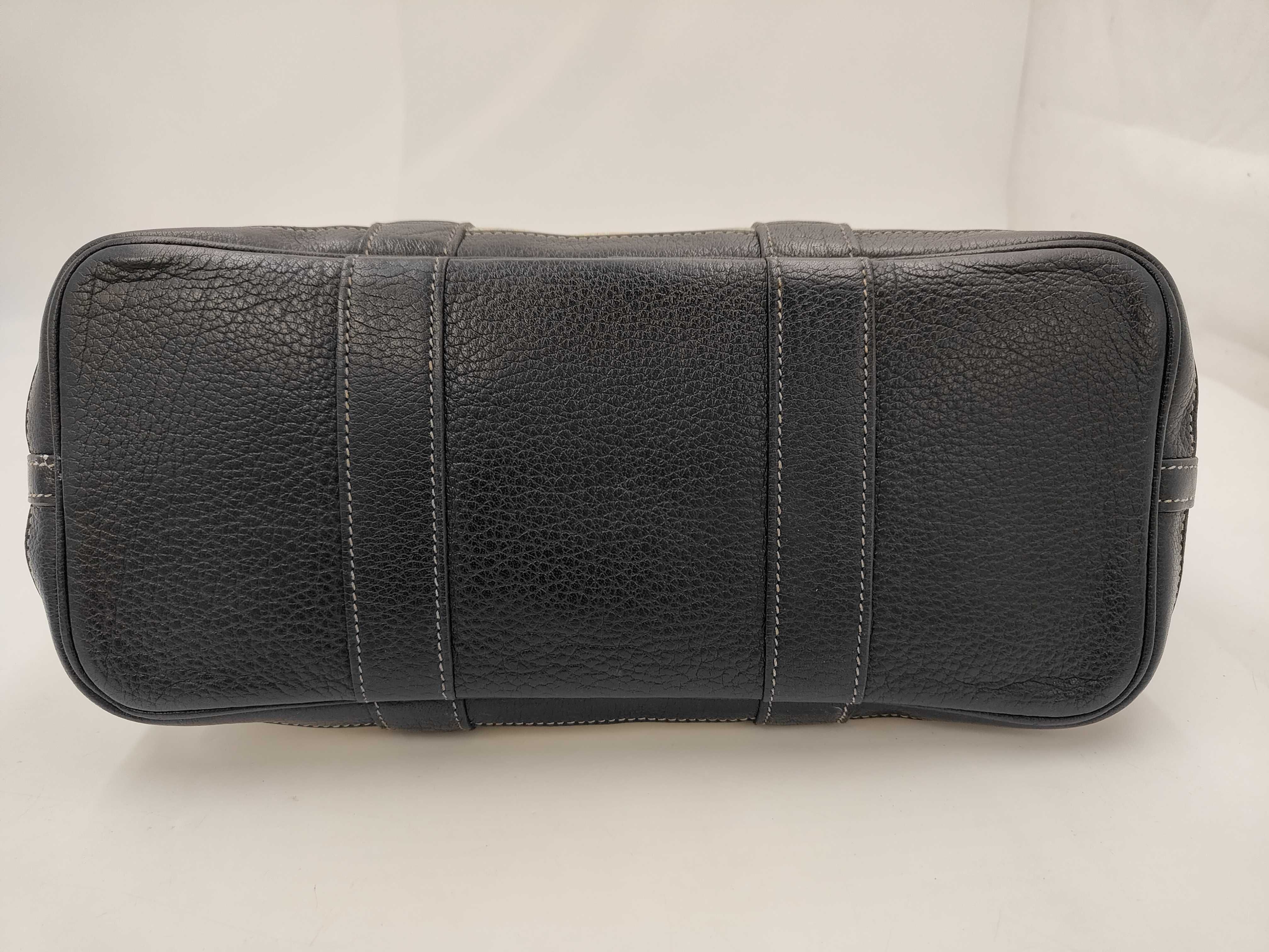 Canvas x Leather Tote Bag — view 3