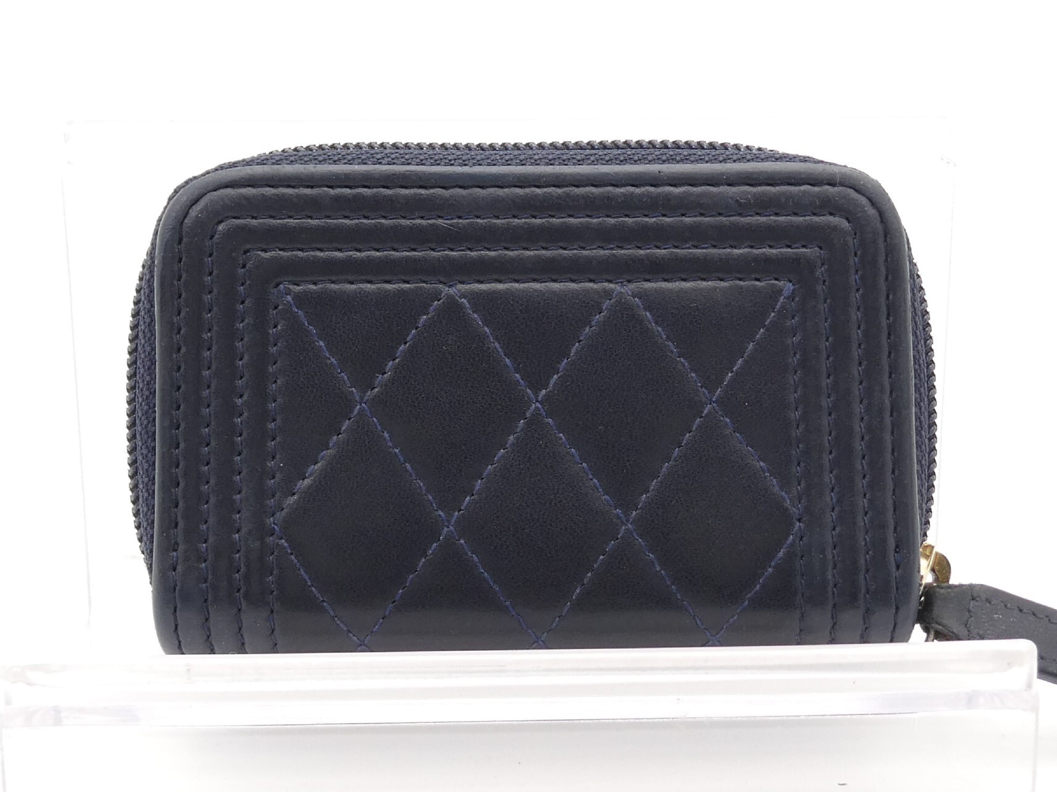 Boy Chanel Matelasse Coin Case — view 2