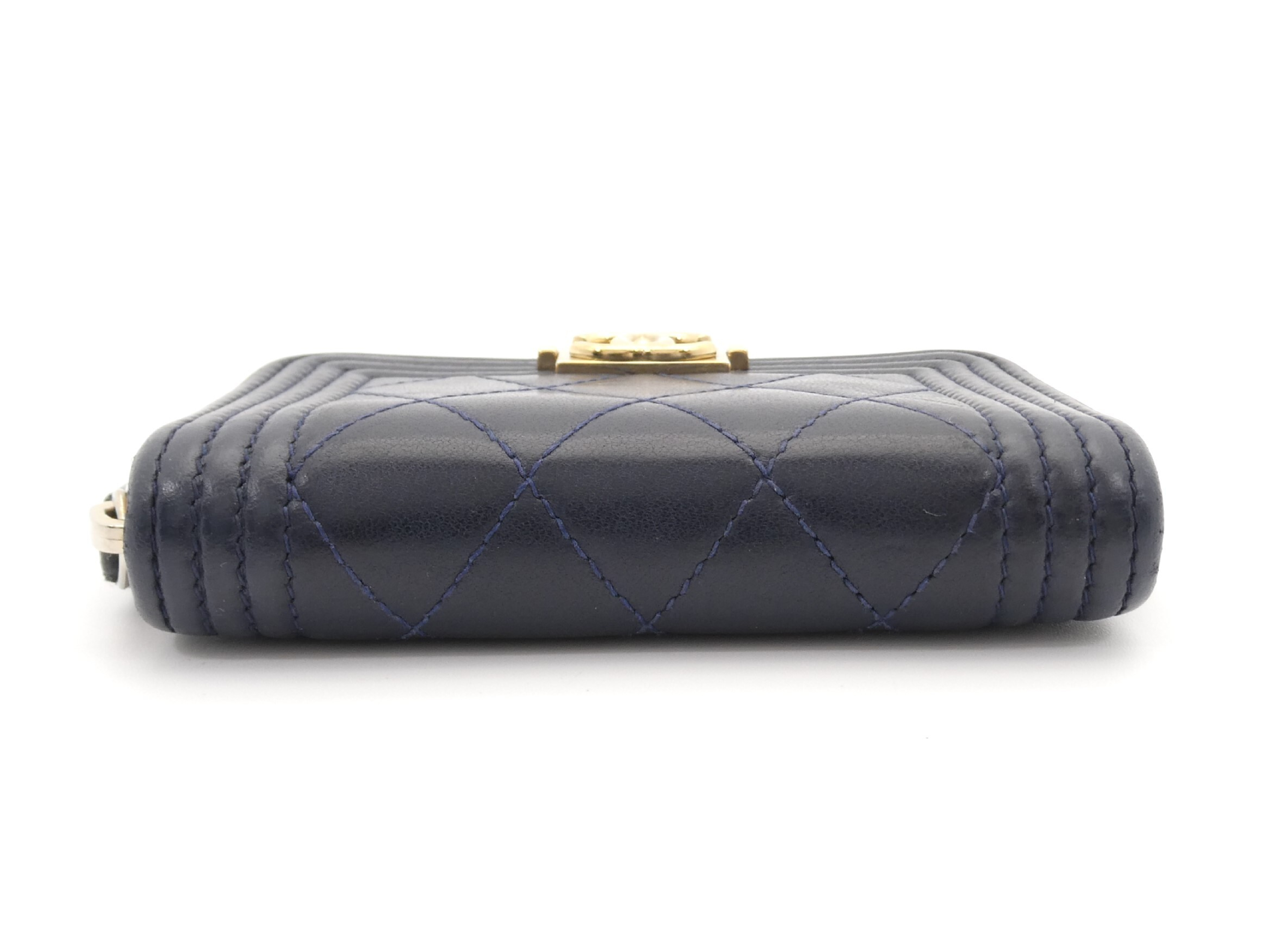 Boy Chanel Matelasse Coin Case — view 5