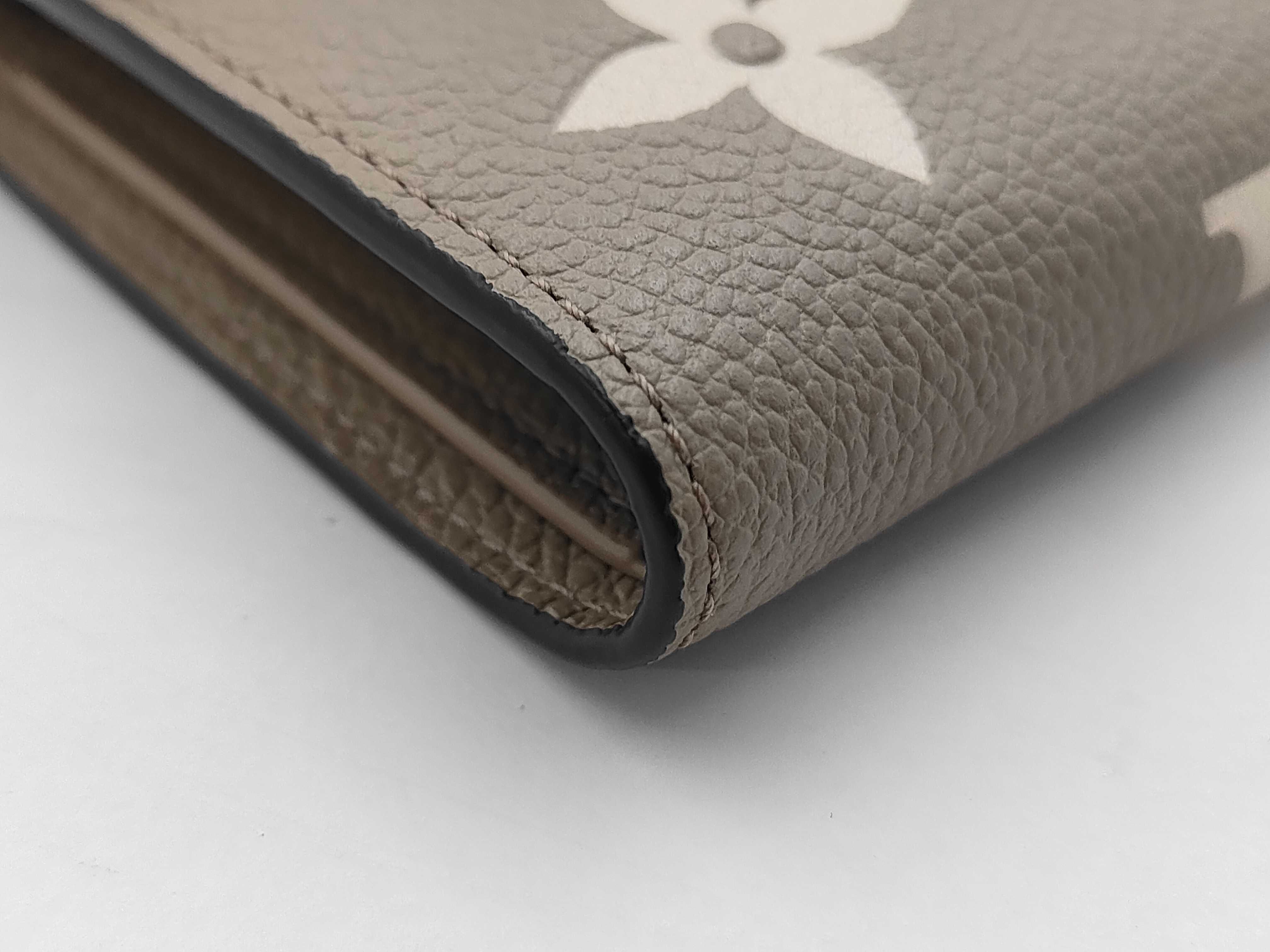 M81861 Empreinte Portefeuille Victorine Tourterelle/Crème Wallet — view 3