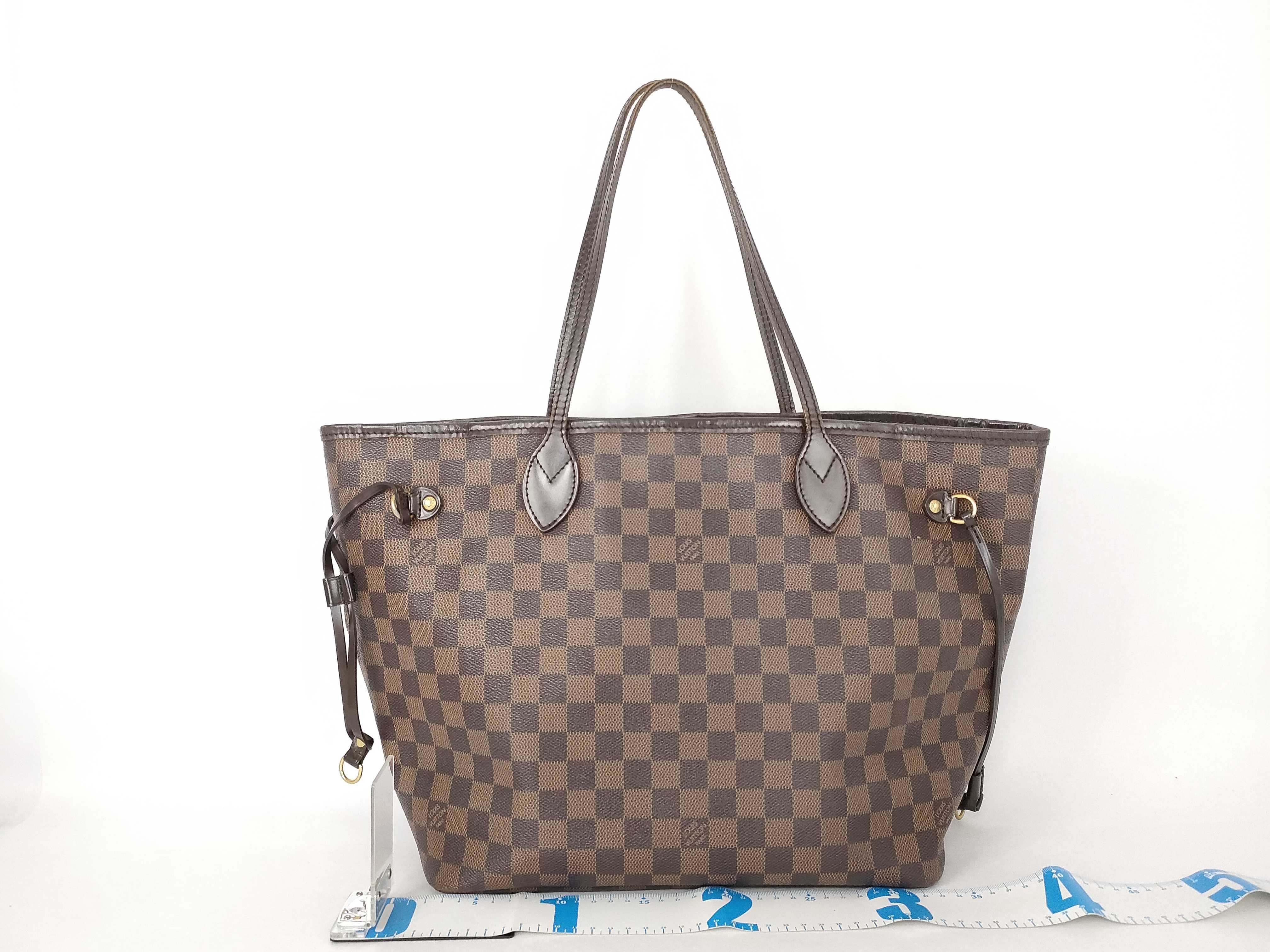 Damier Louis Vuitton Damier Neverfull MM N41358 Tote Bag — view 2