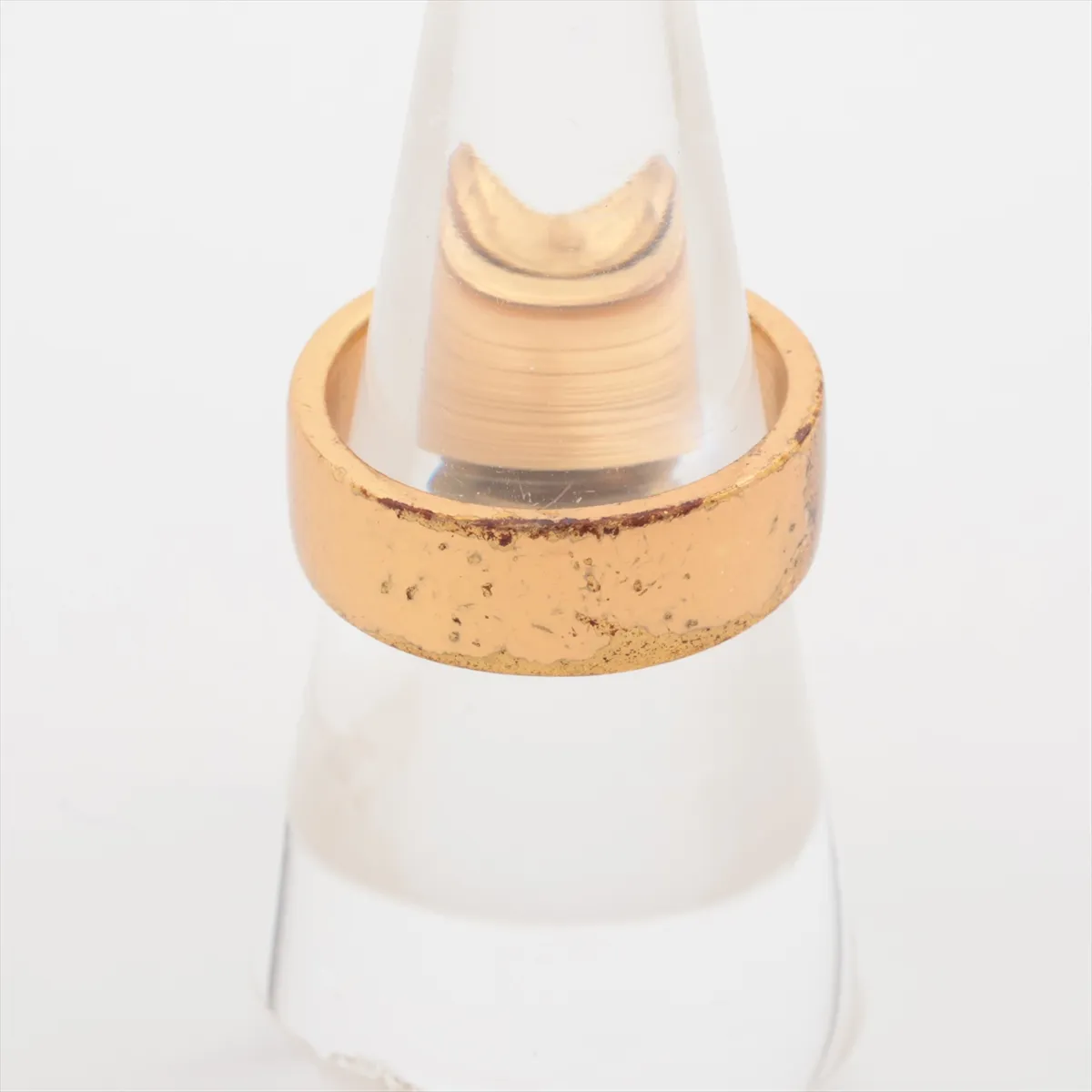 Cocomark 02P Ring GP x Rhinestone x Fake Pearl Gold — view 2
