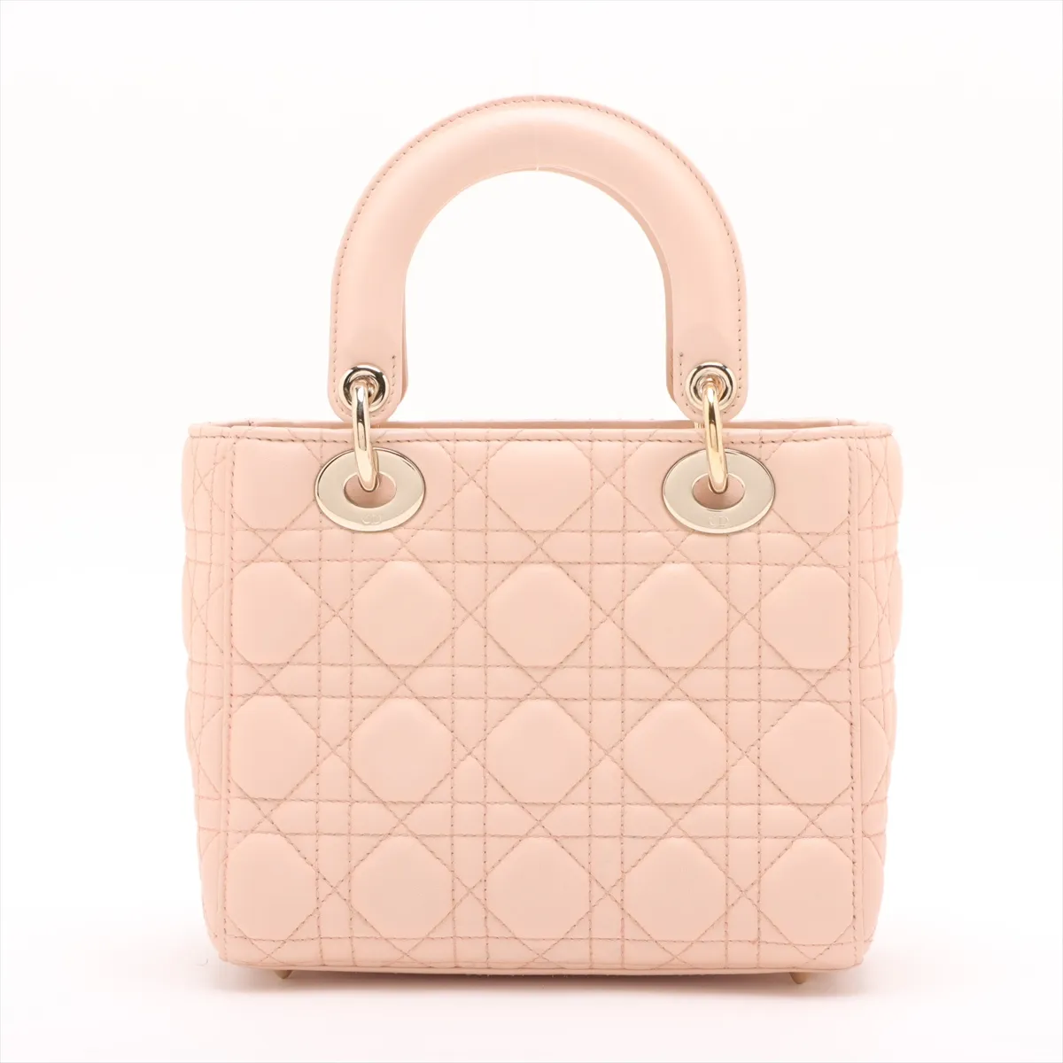 Cannage My Lady Dior Leather 2WAY Handbag Pink — view 2