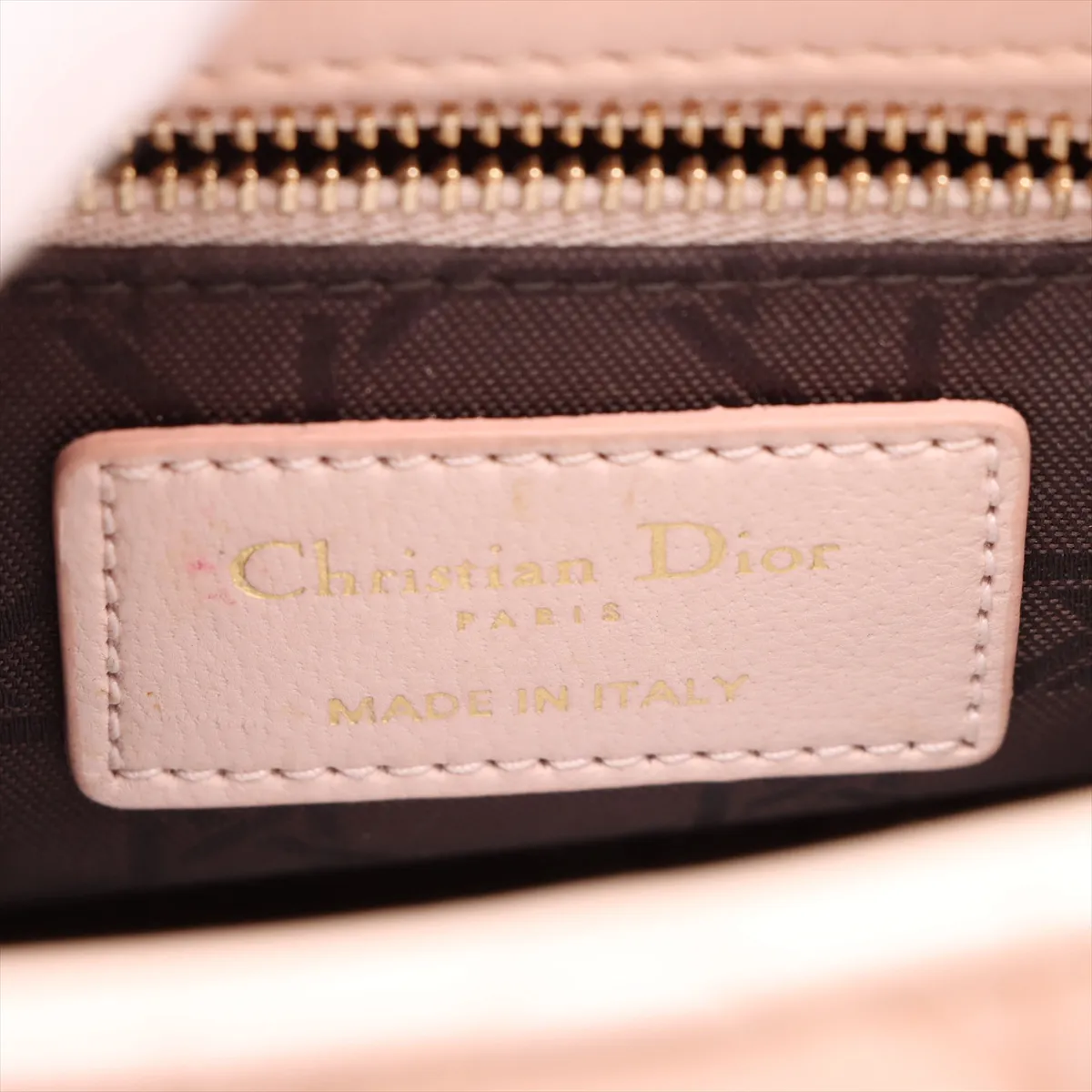 Cannage My Lady Dior Leather 2WAY Handbag Pink — view 11