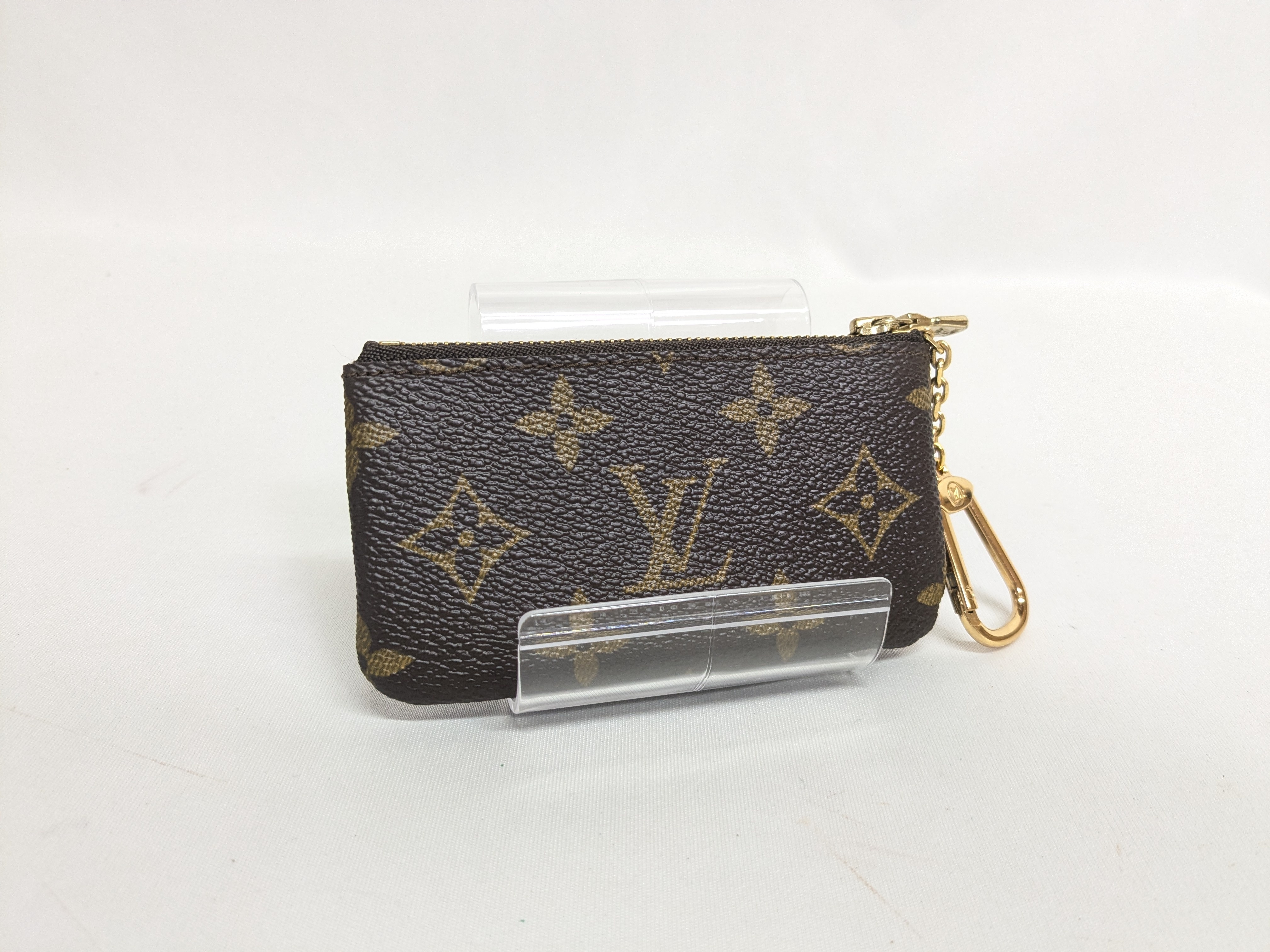 LV Monogram Pochette Clé Coin Case — view 3