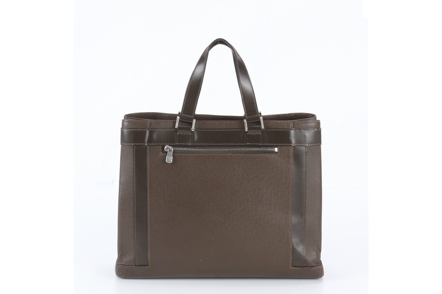 Taiga Kasbek PM Grizzly M31028 Leather Tote Bag — view 3