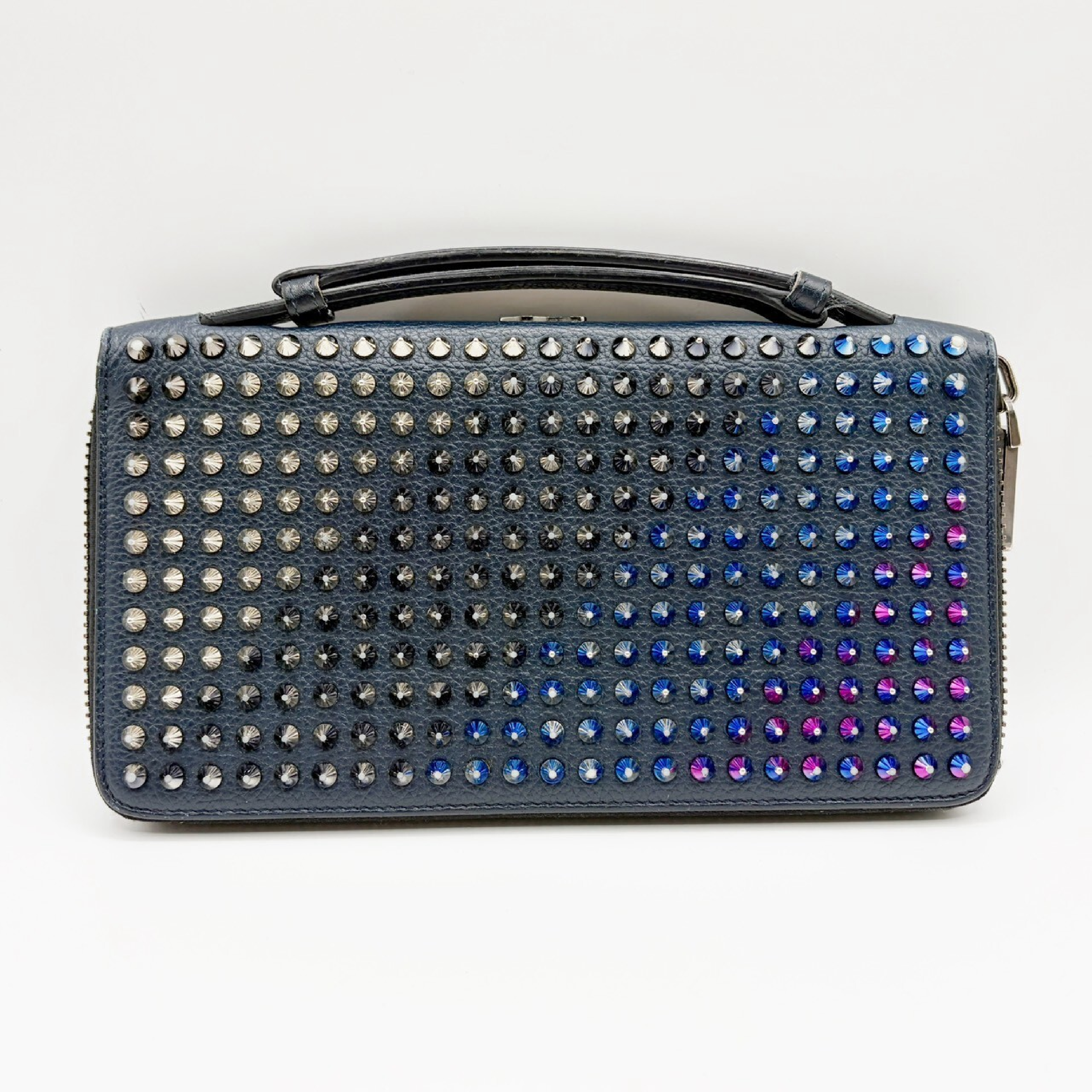 Studded Panettone XL Round Zip Long Wallet — view 2