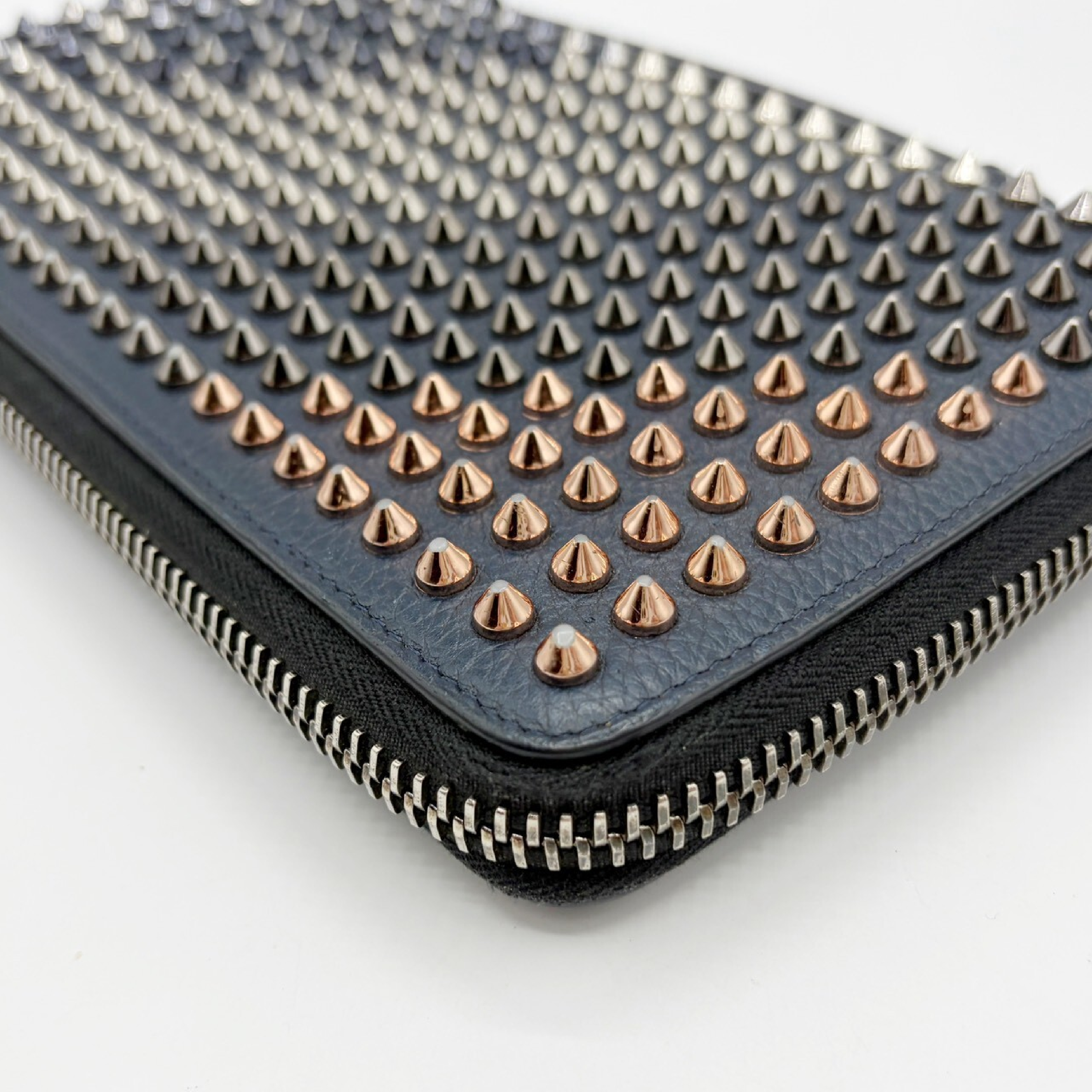 Studded Panettone XL Round Zip Long Wallet — view 5