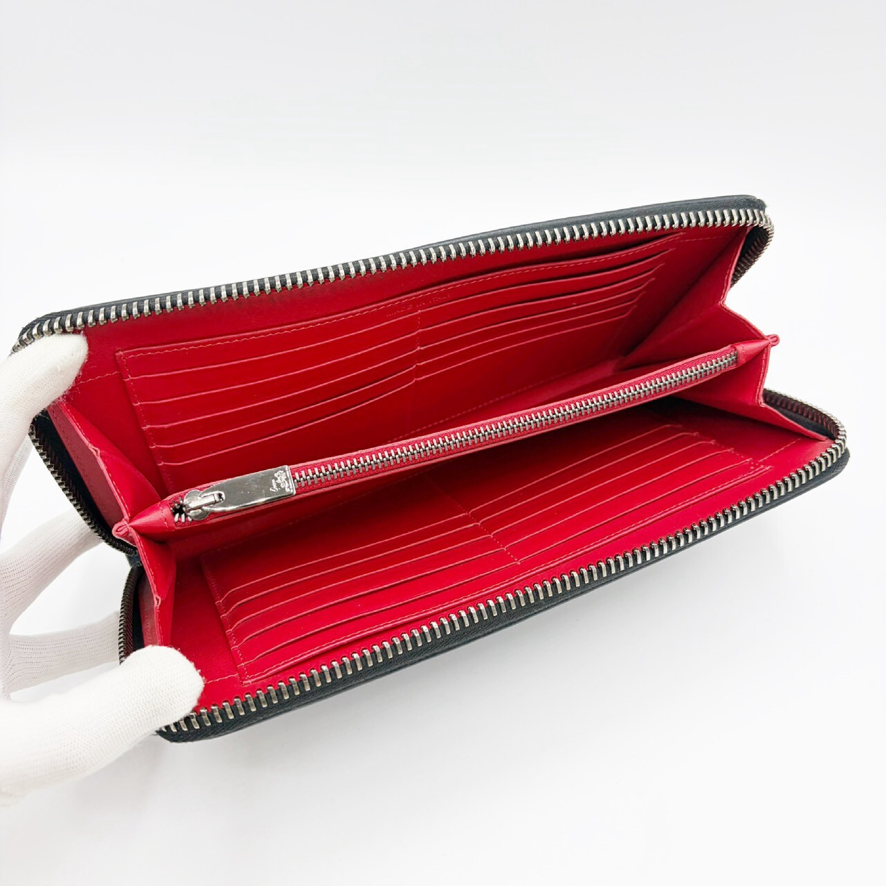 Studded Panettone XL Round Zip Long Wallet — view 6