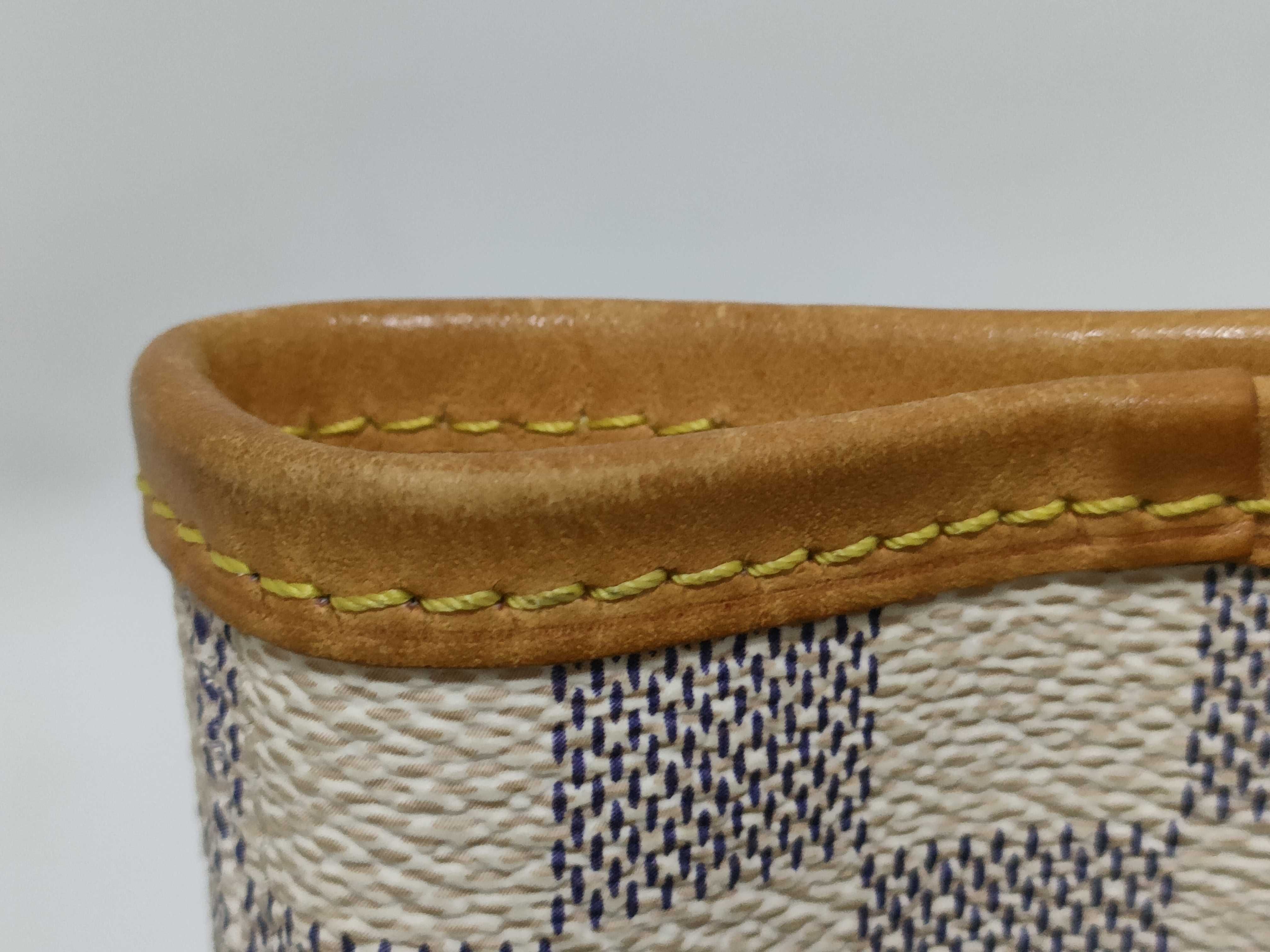 Damier Azur Neverfull MM Tote Bag N51107 — view 12