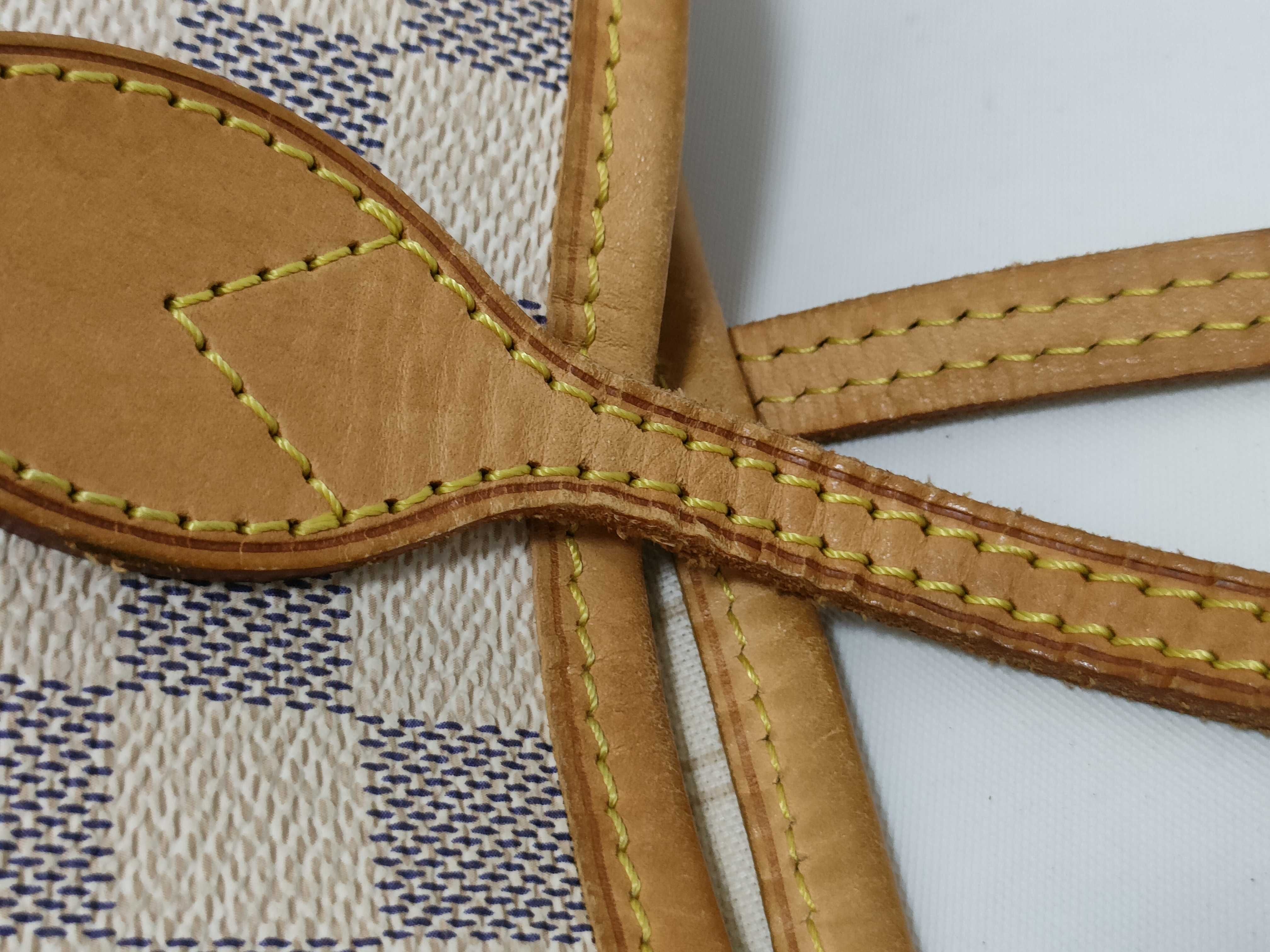 Damier Azur Neverfull MM Tote Bag N51107 — view 5
