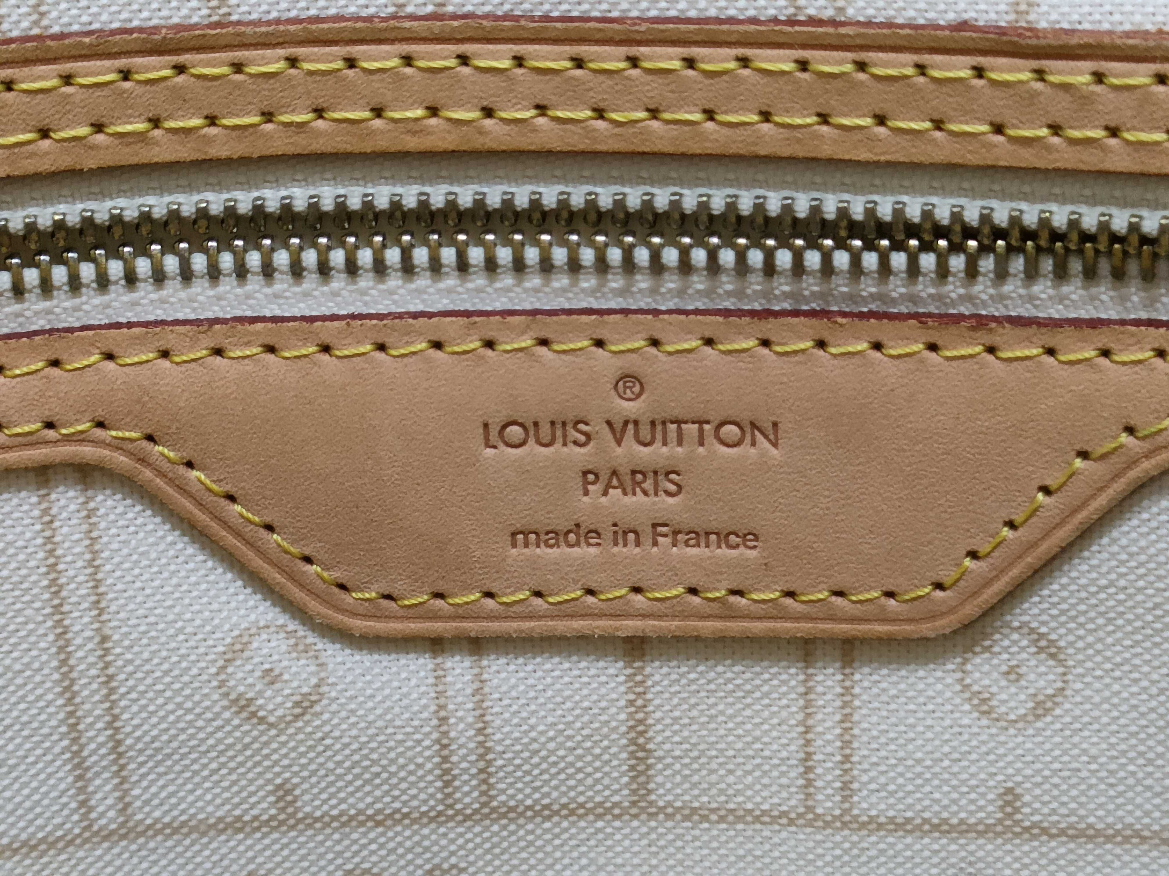 Damier Azur Neverfull MM Tote Bag N51107 — view 10