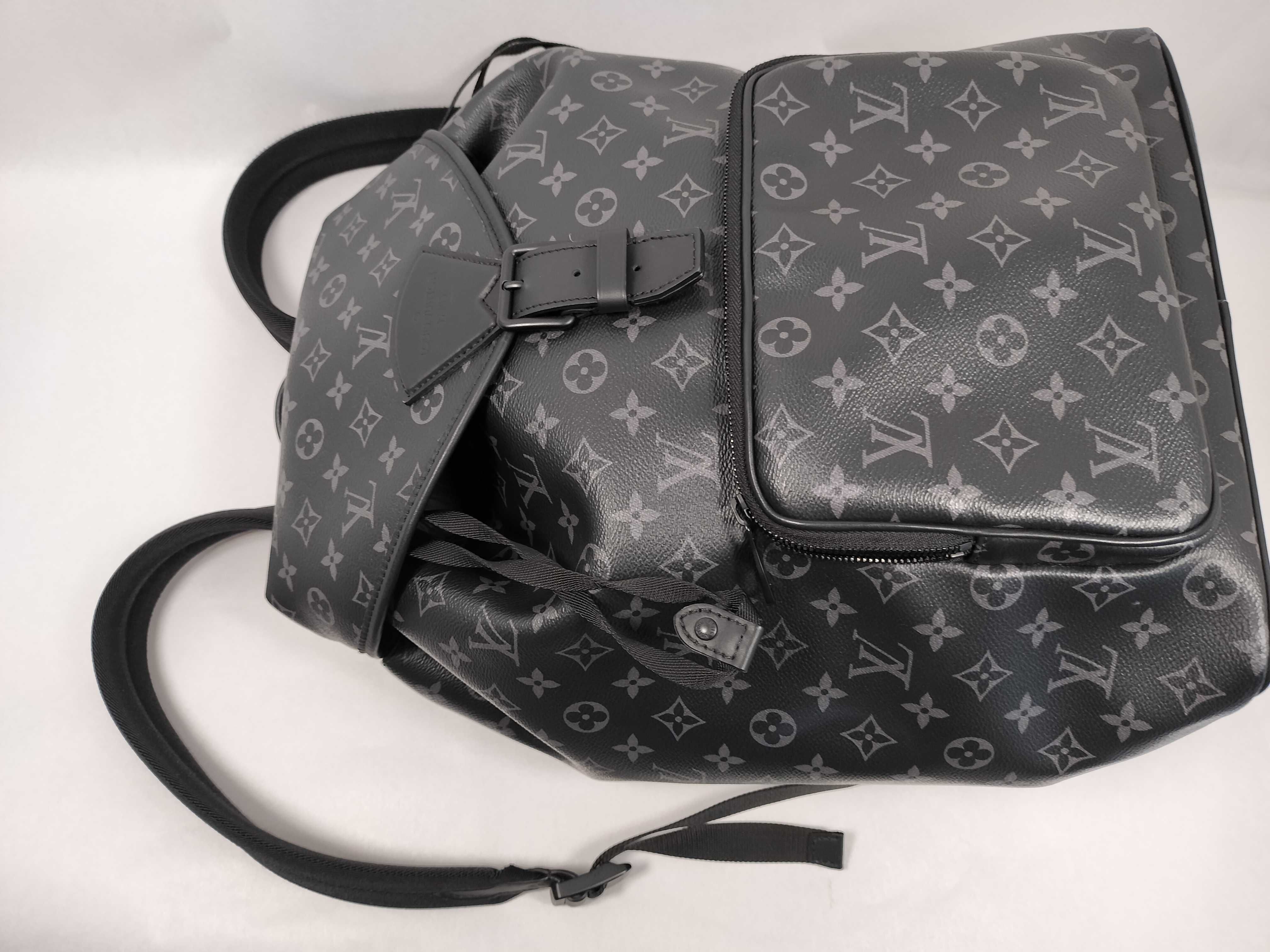 M46683 Monogram Eclipse Montsouris Backpack Rucksack — view 3