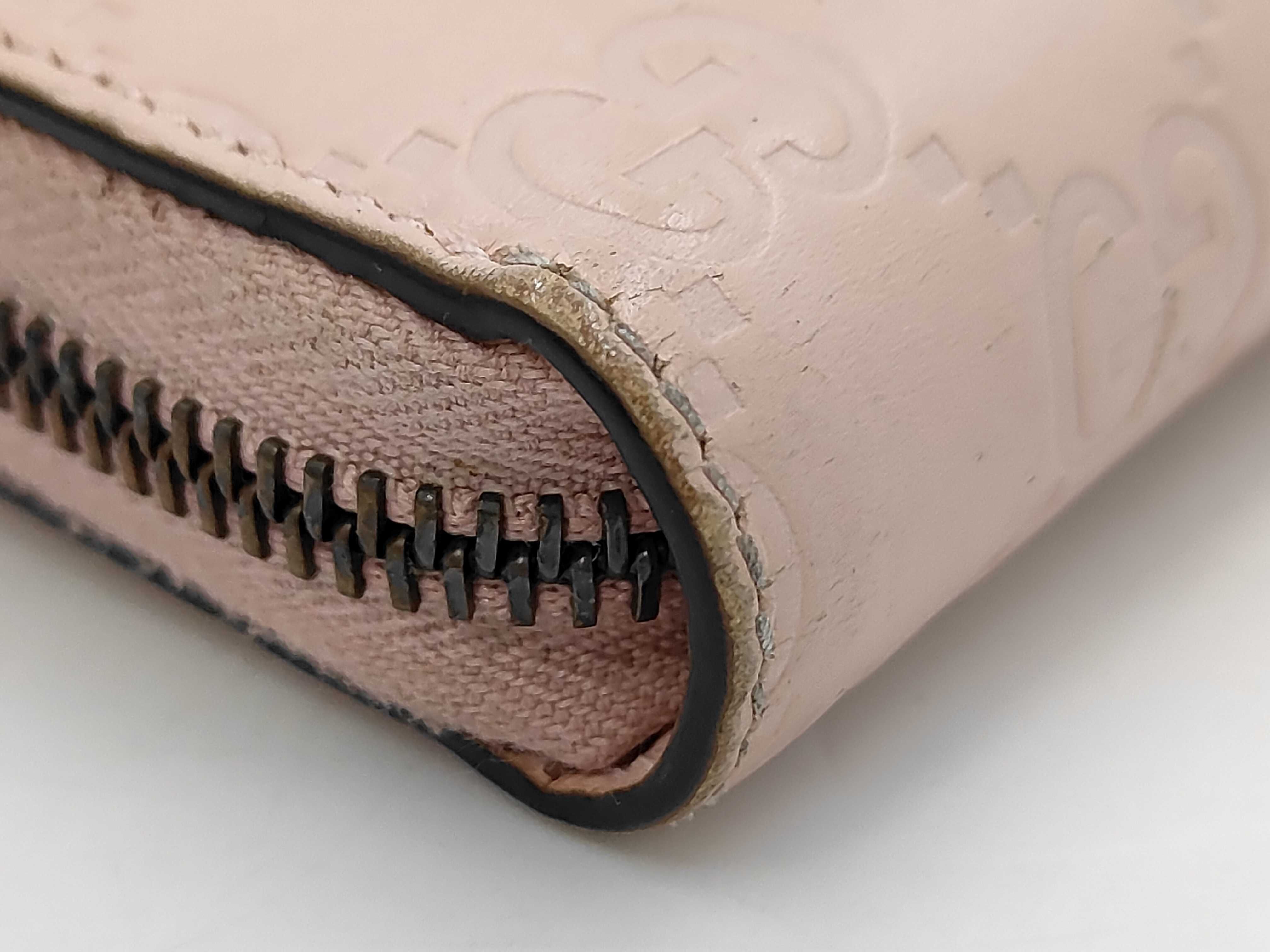 548058 Linea Cat Shima Leather Round Zip Long Wallet — view 3